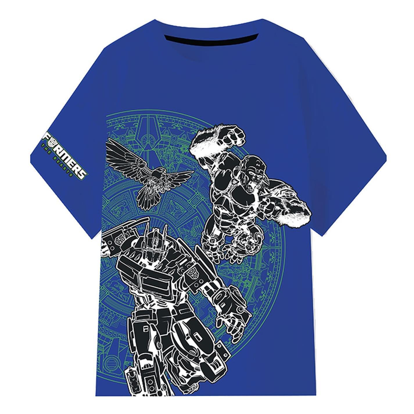 Merchandise - Transformers - T-Shirt Blue 10-11 Years