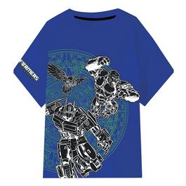 Transformers GAME Transformers T Shirt Blue 10 11 Years