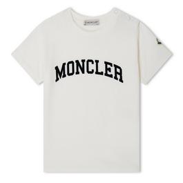 Moncler Varsity Logo T Shirt Boys