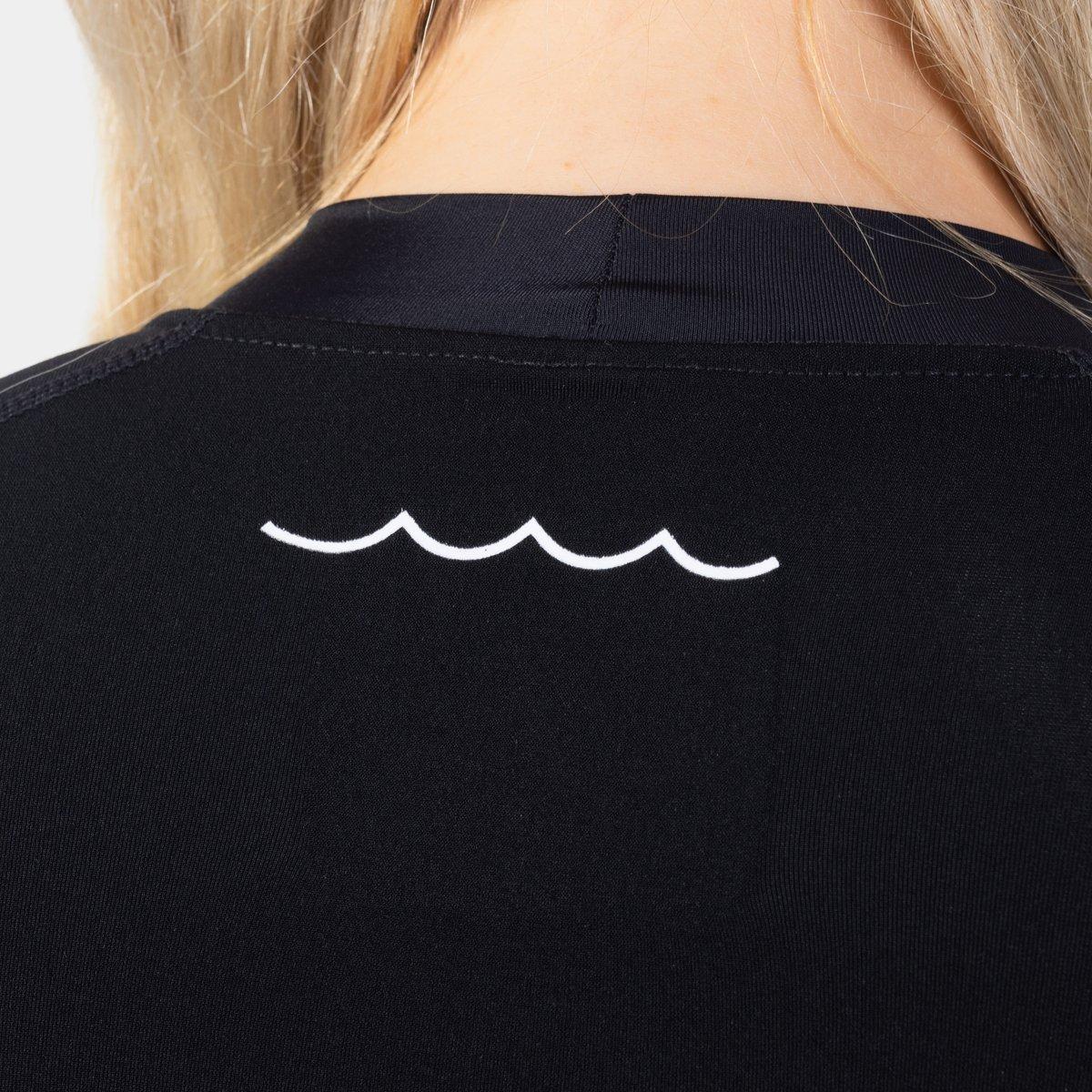 Black - Gul - Evotherm Ladies Short Sleeve Flatlock Thermal - 5