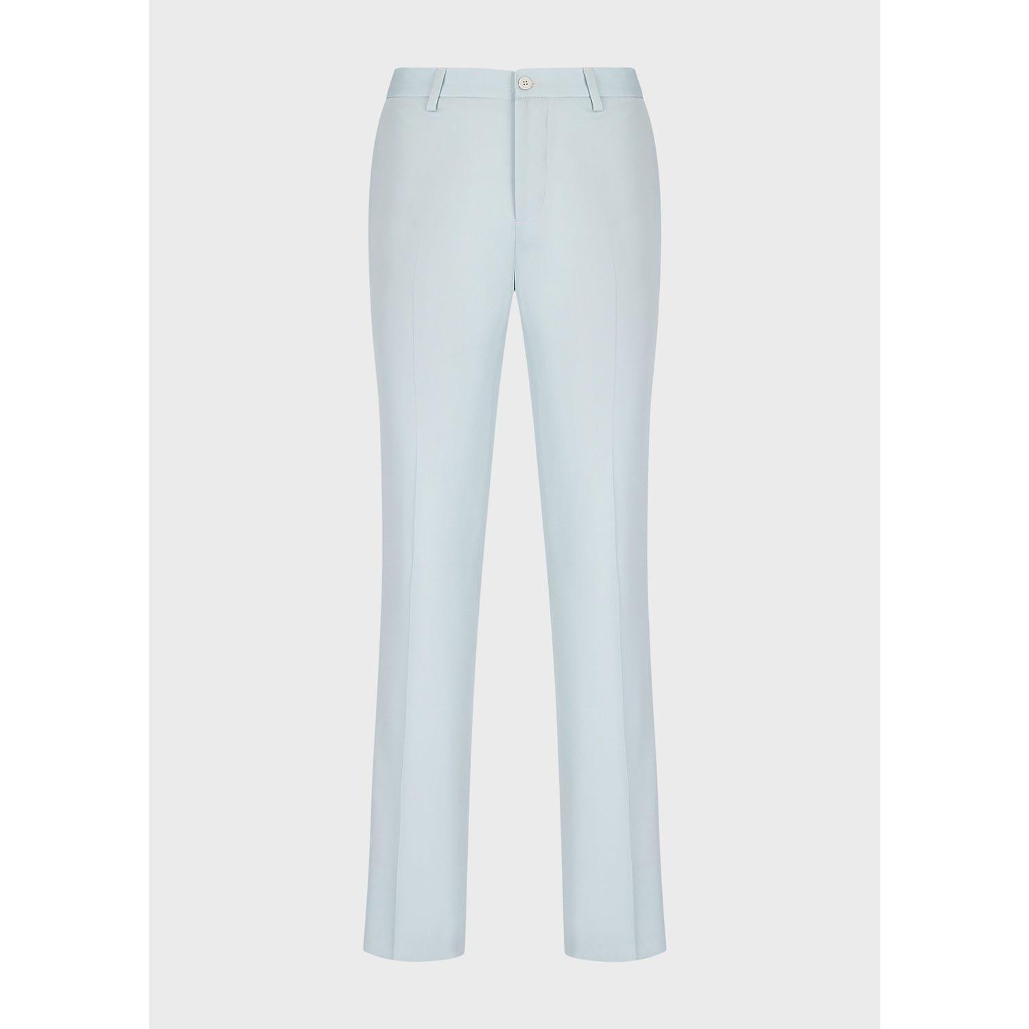 Blue - Emporio Armani - Trousers - 3