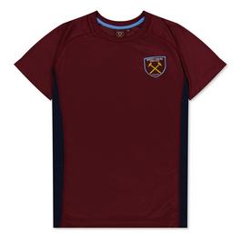 Source Lab West Ham United Poly T-Shirt Juniors