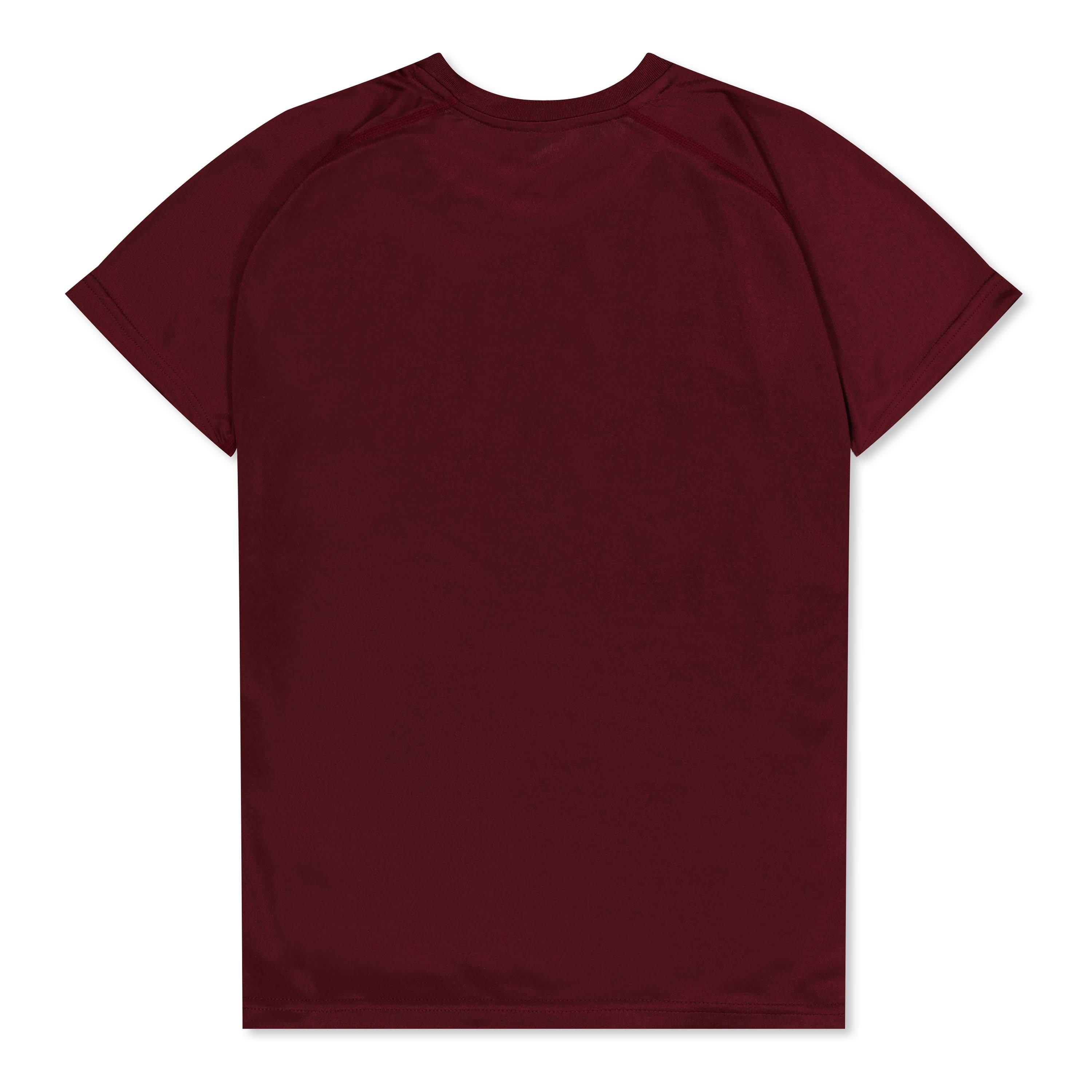 Claret/Blue - Source Lab - Ham United Poly T-Shirt Juniors - 2