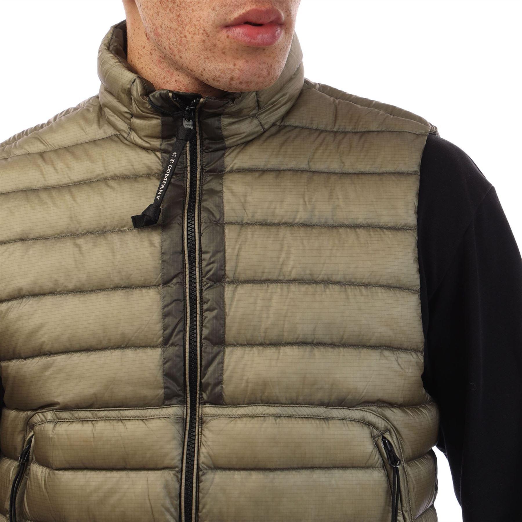 Green - CP Company - D.D. Shell Down Gilet - 2