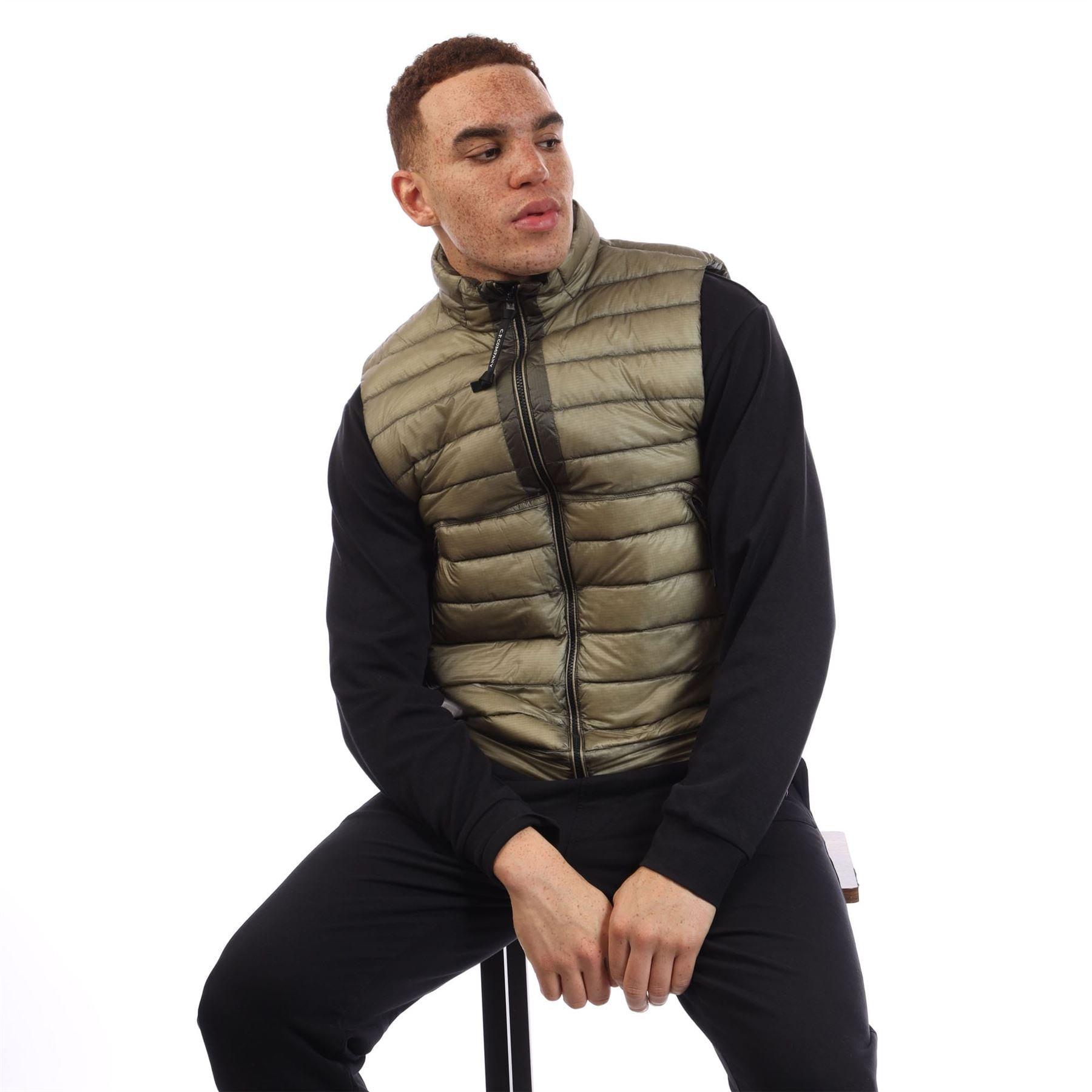 Green - CP Company - D.D. Shell Down Gilet - 4