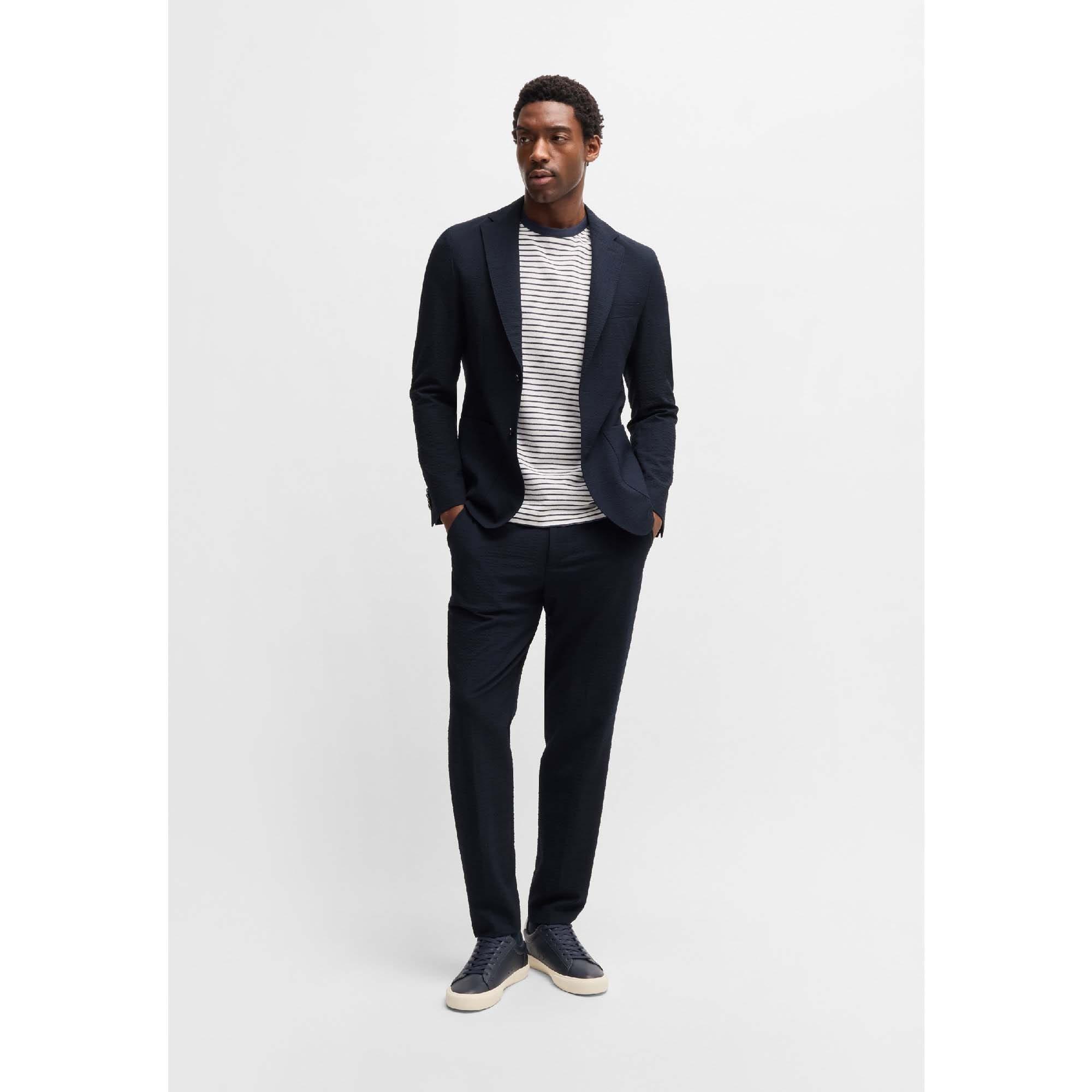 Blue - Boss - C-Perin-RDS-252 Trousers - 4