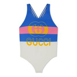 Gucci Logo Swimsuit Juniors