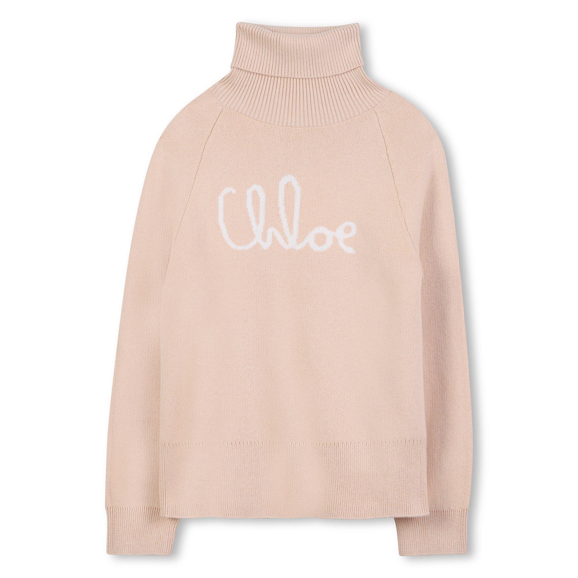 Taupe - Chloe - Kids' Jaq Crew Neck Jumper - 1