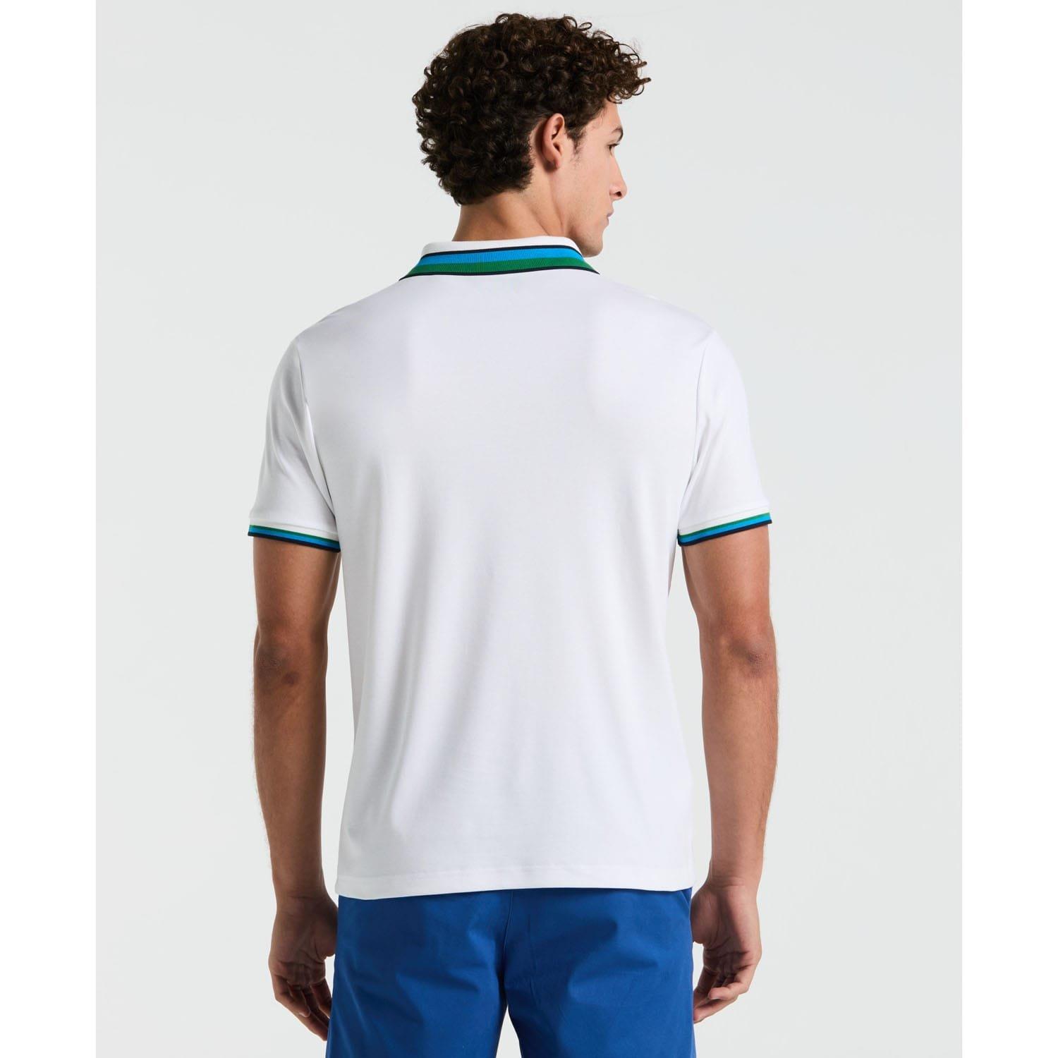 White - Original Penguin - Interlock Polo Shirt - 4