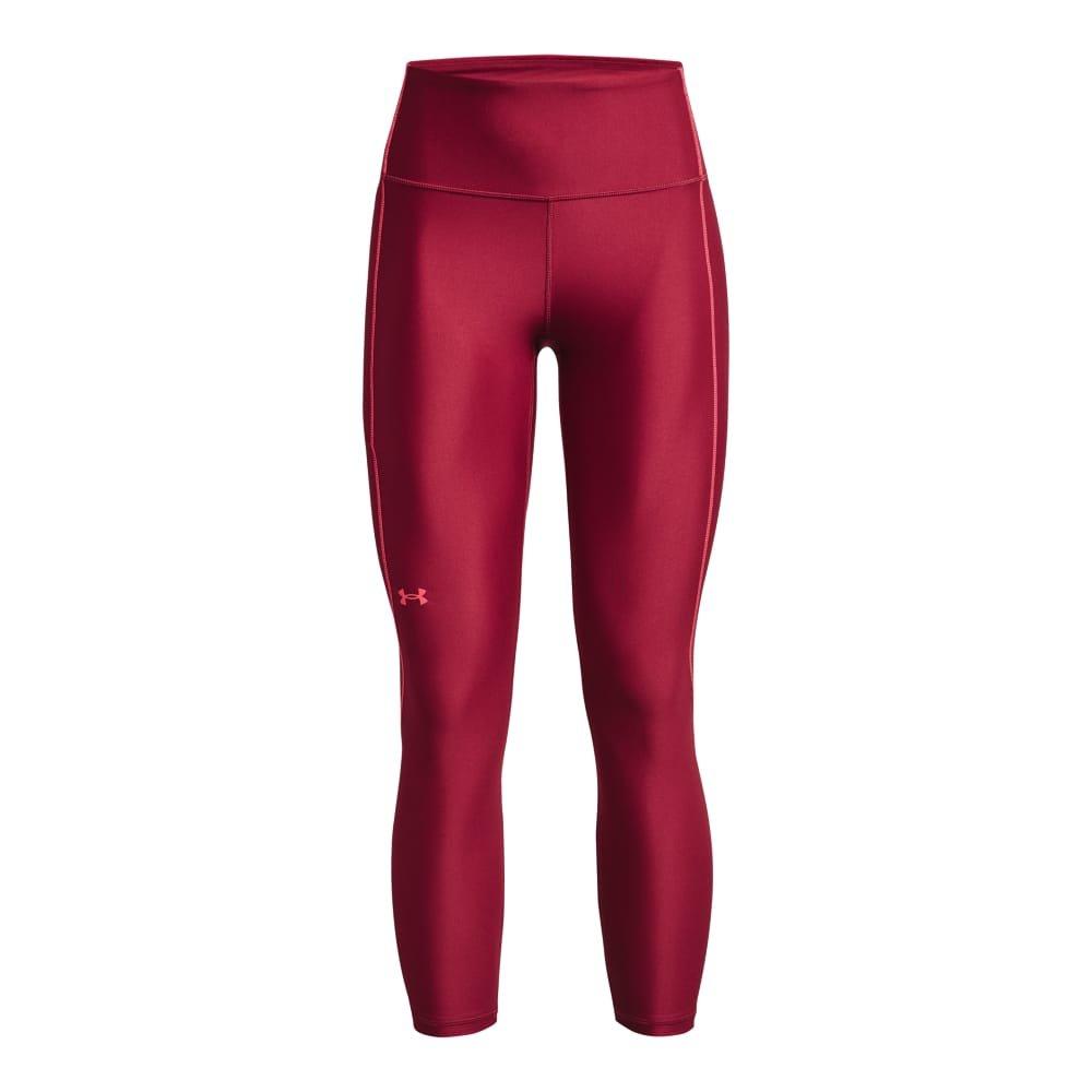 Pink - Under Armour - HG No-Slip Waistband Ankle Leggings - 1
