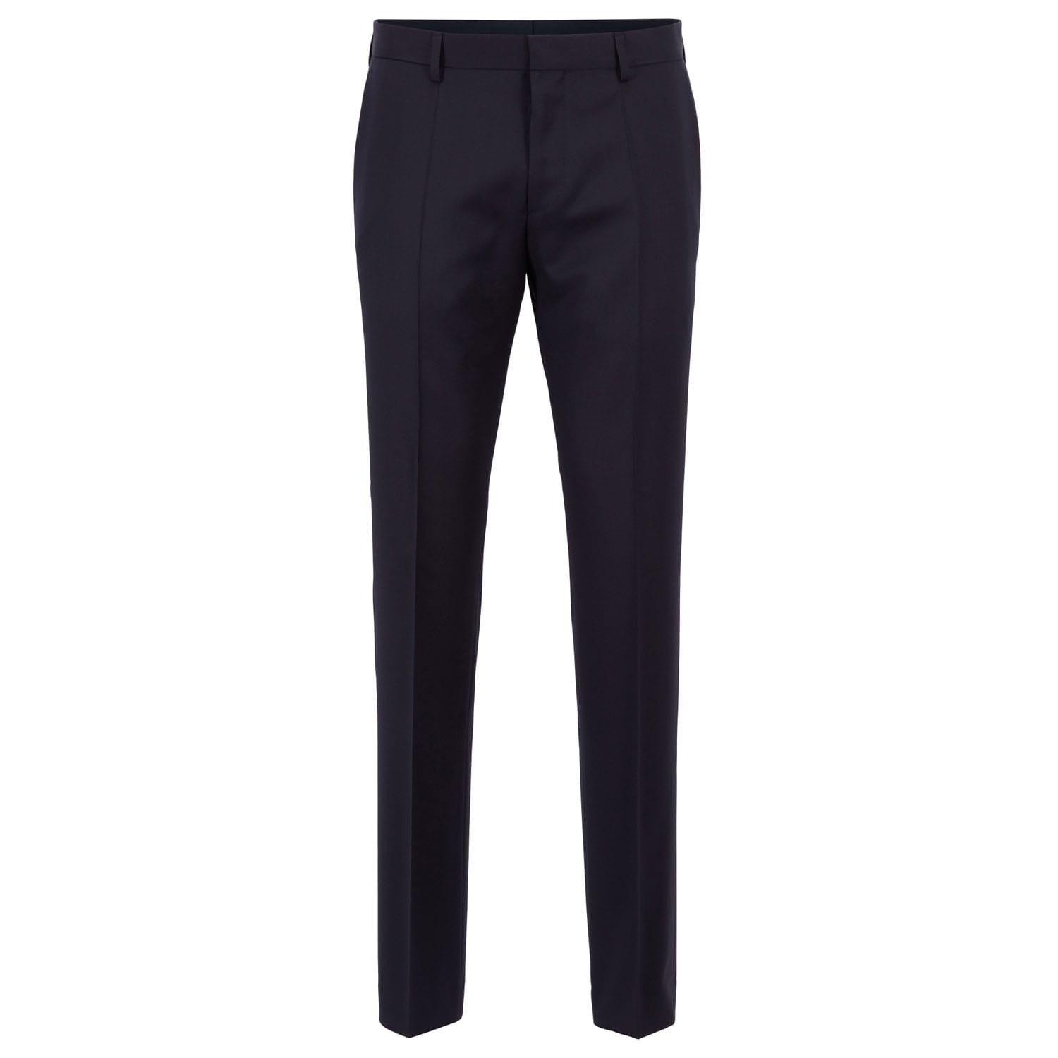 Dark Blue - Boss - Boss Gibson Cyl 10191512 01 Straight Leg Trousers Mens - 1