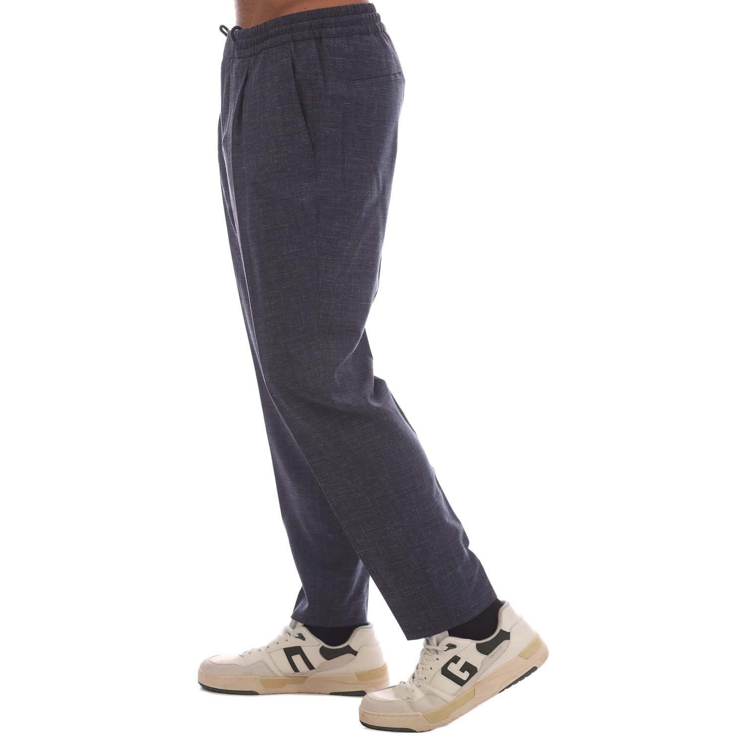 Navy - Boss - T-Gee Trousers - 2