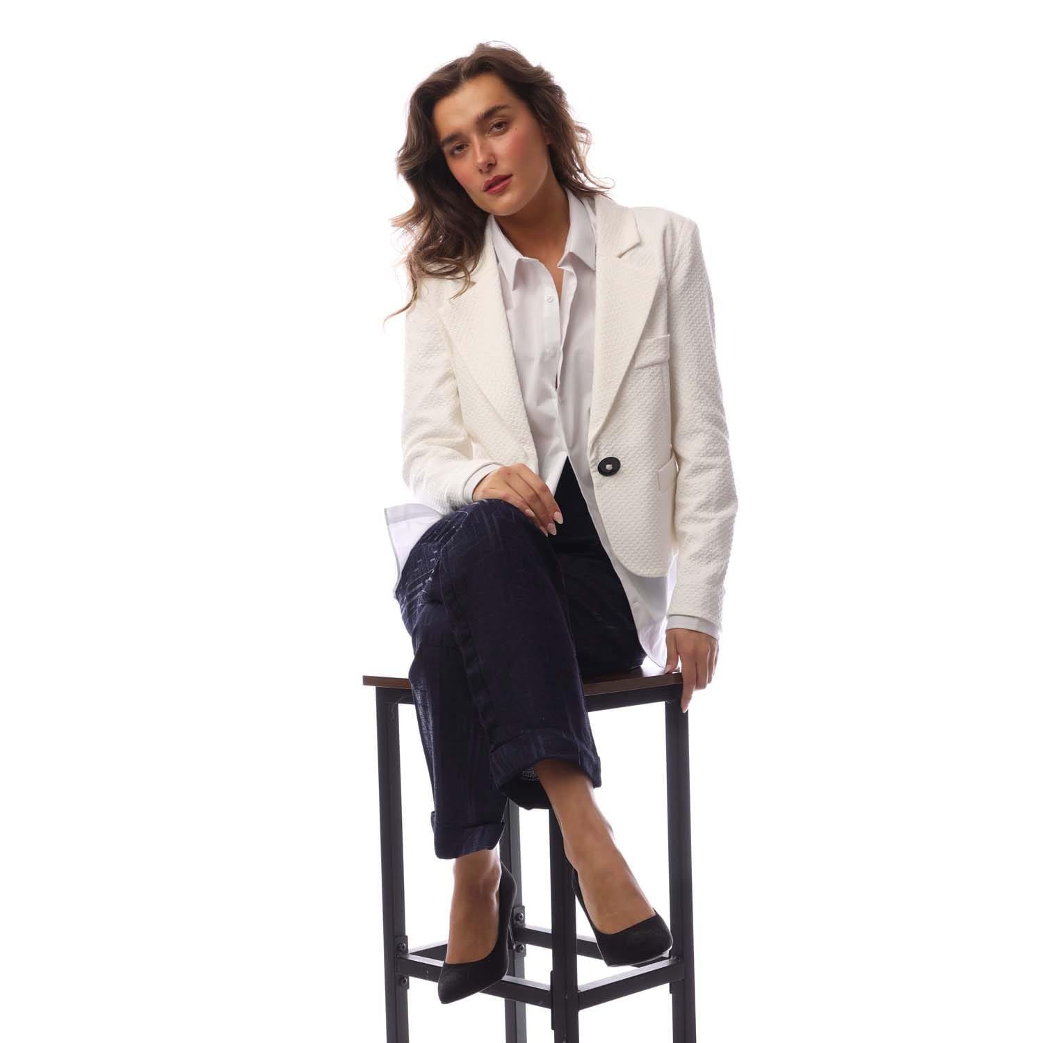 White - Emporio Armani - Blazer - 4