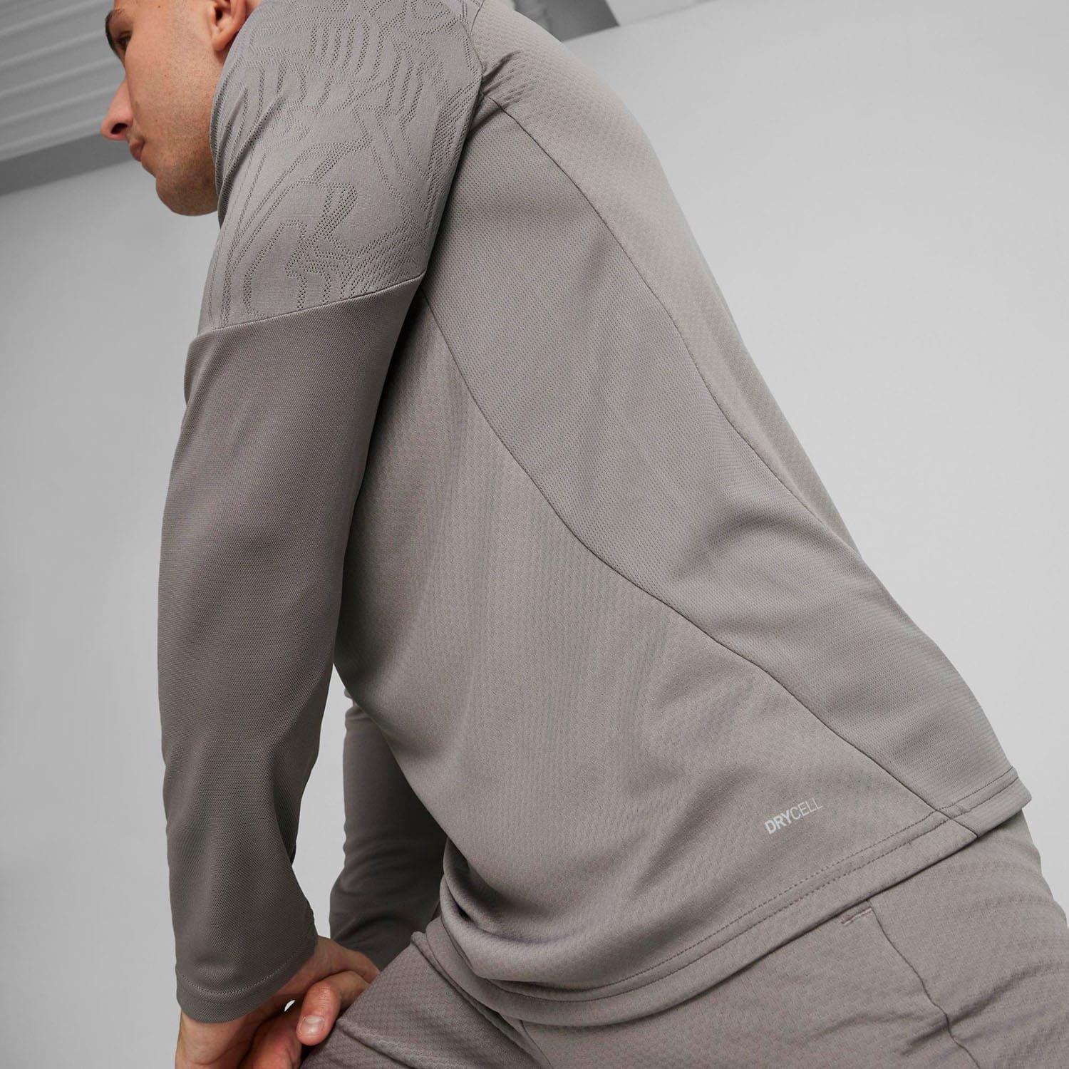 Grey - Puma - TeamFINAL Training quarter Zip Top - 6
