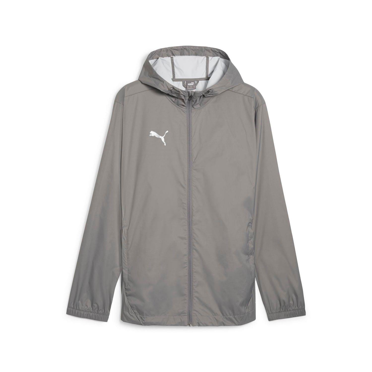 Grey - Puma - TeamFinal All-Weather Jacket - 1