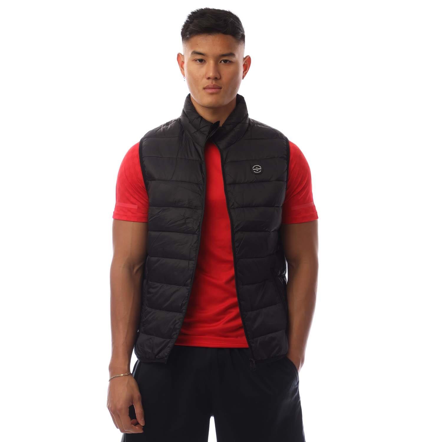 Black - Jack and Jones - Wilson Body Warmer Gilet - 1