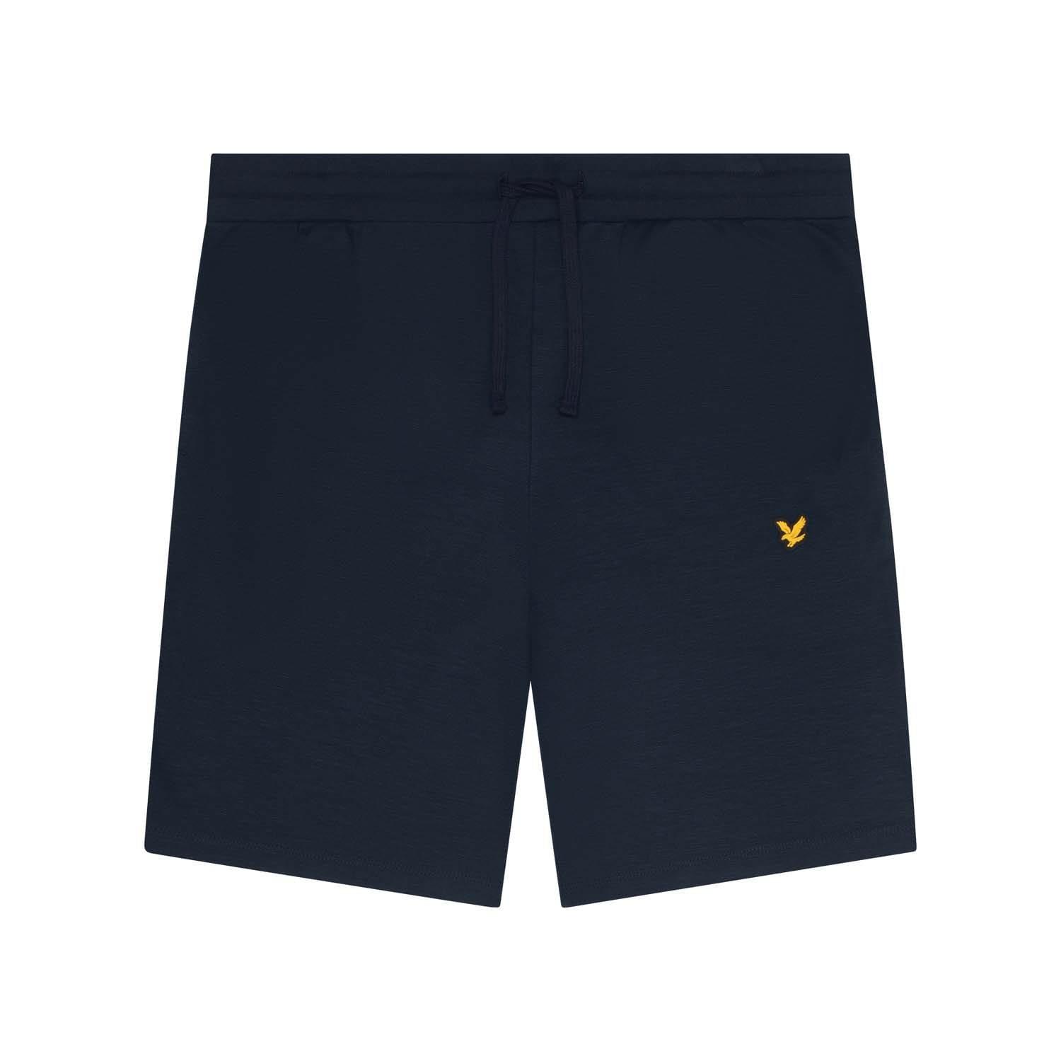 Blue - Lyle and Scott - Sports Fly Fleece Shorts - 5
