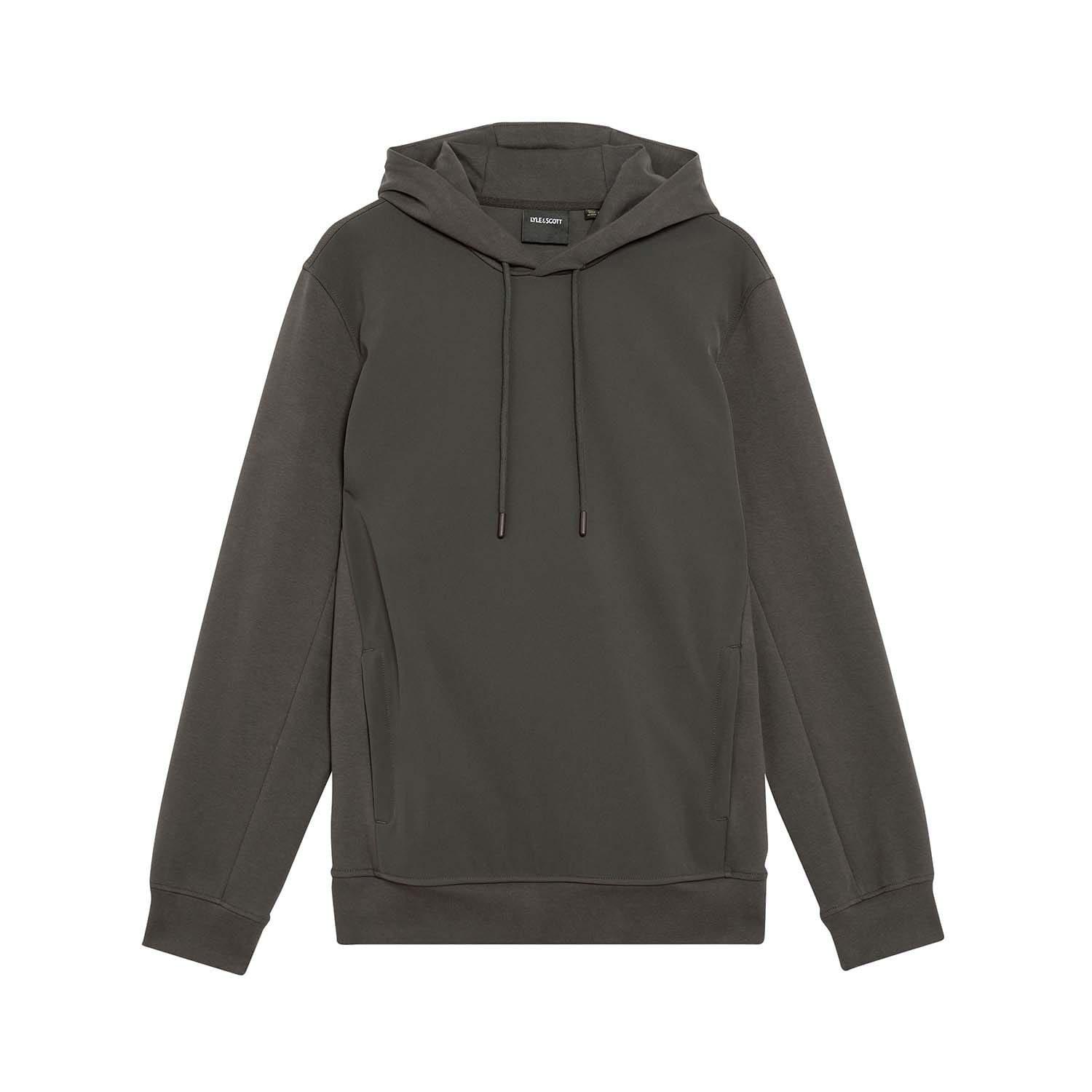Grey - Lyle and Scott - Softshell Hybrid Pullover Hoodie - 5