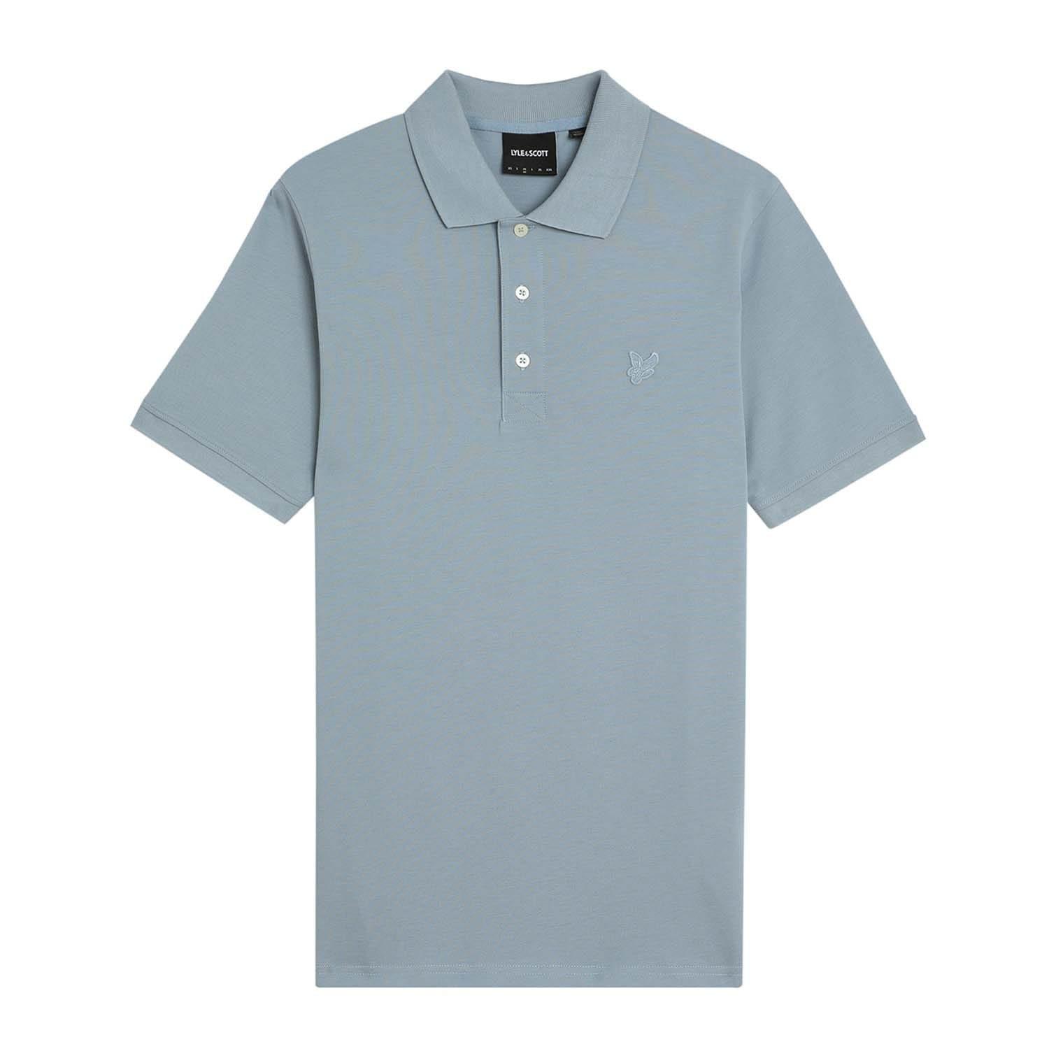 Blue - Lyle and Scott - Superfine Cotton Polo Shirt - 5