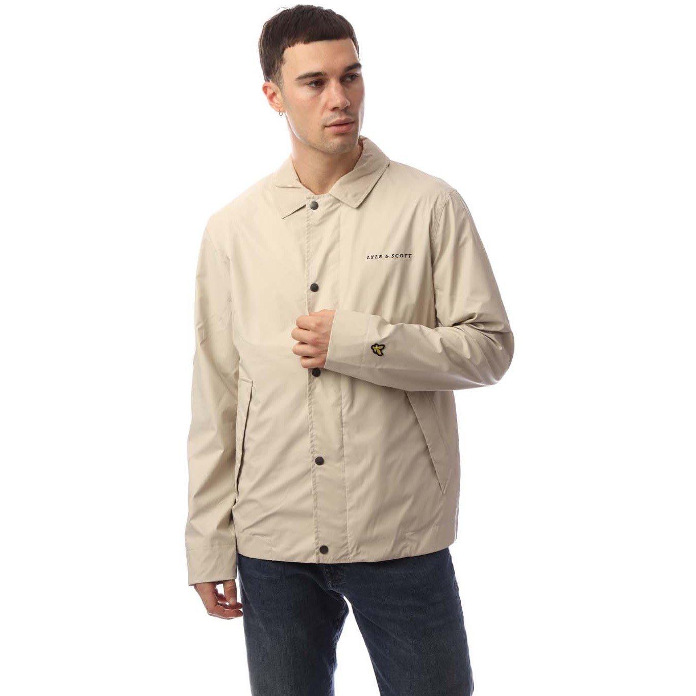 Beige - Lyle and Scott - Coach Jacket - 1