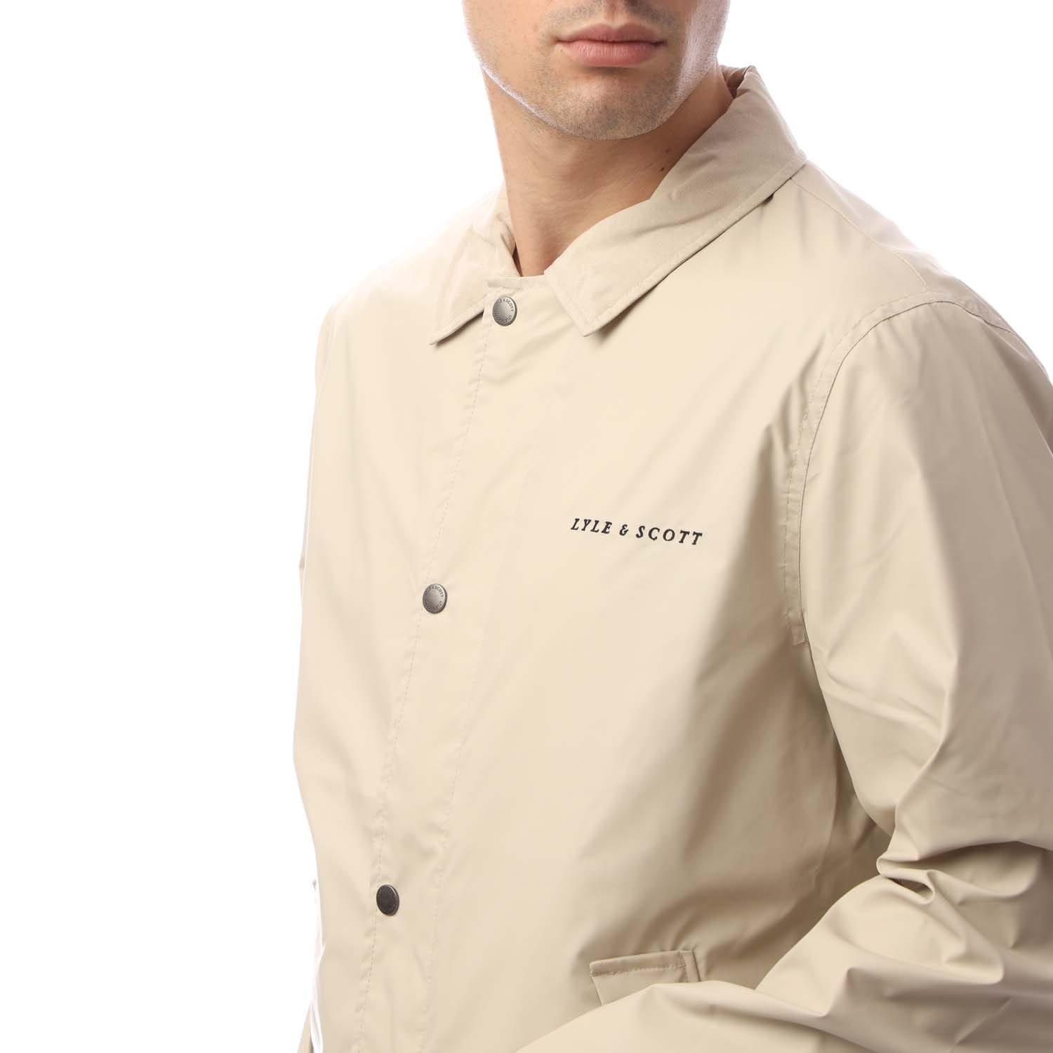 Beige - Lyle and Scott - Coach Jacket - 3