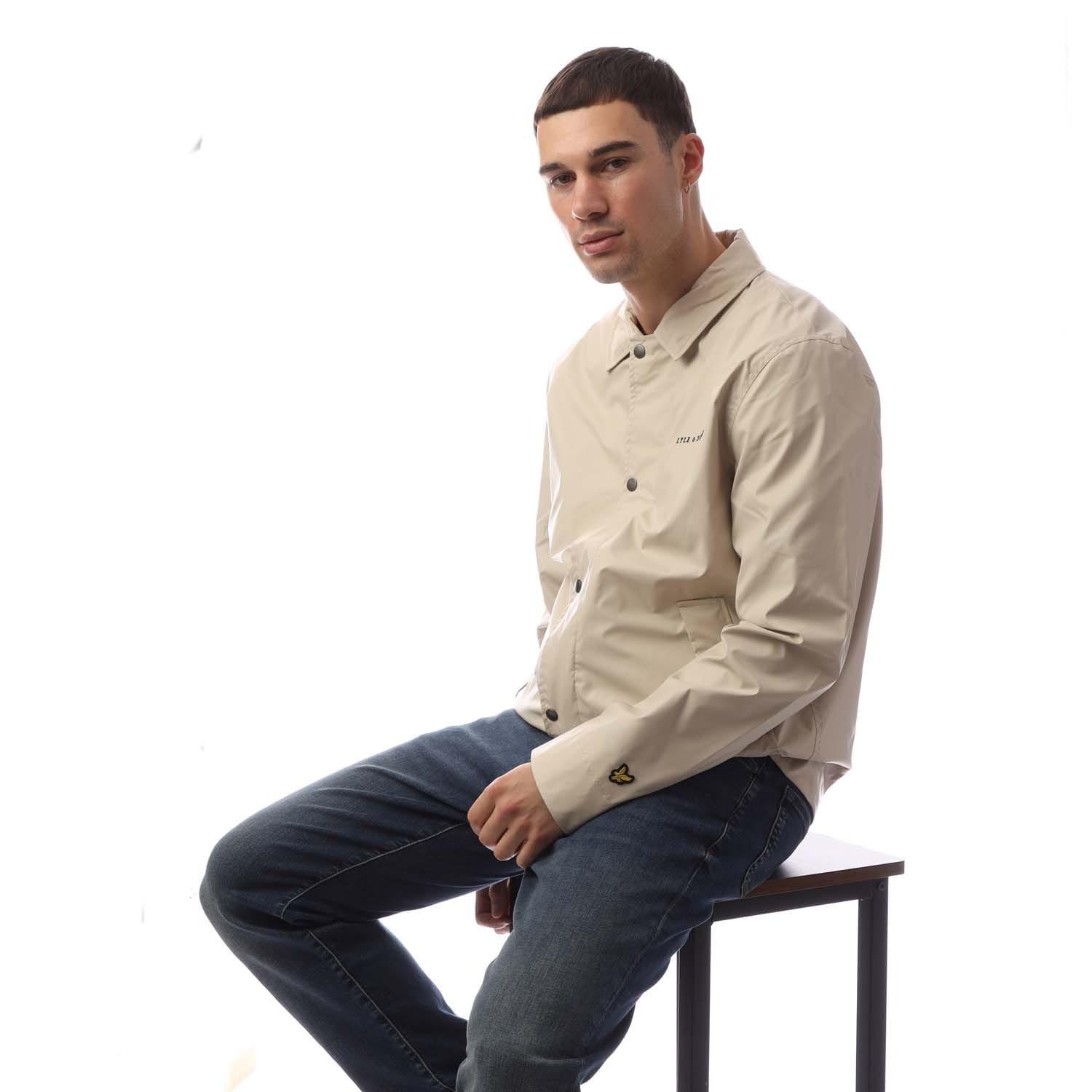 Beige - Lyle and Scott - Coach Jacket - 4