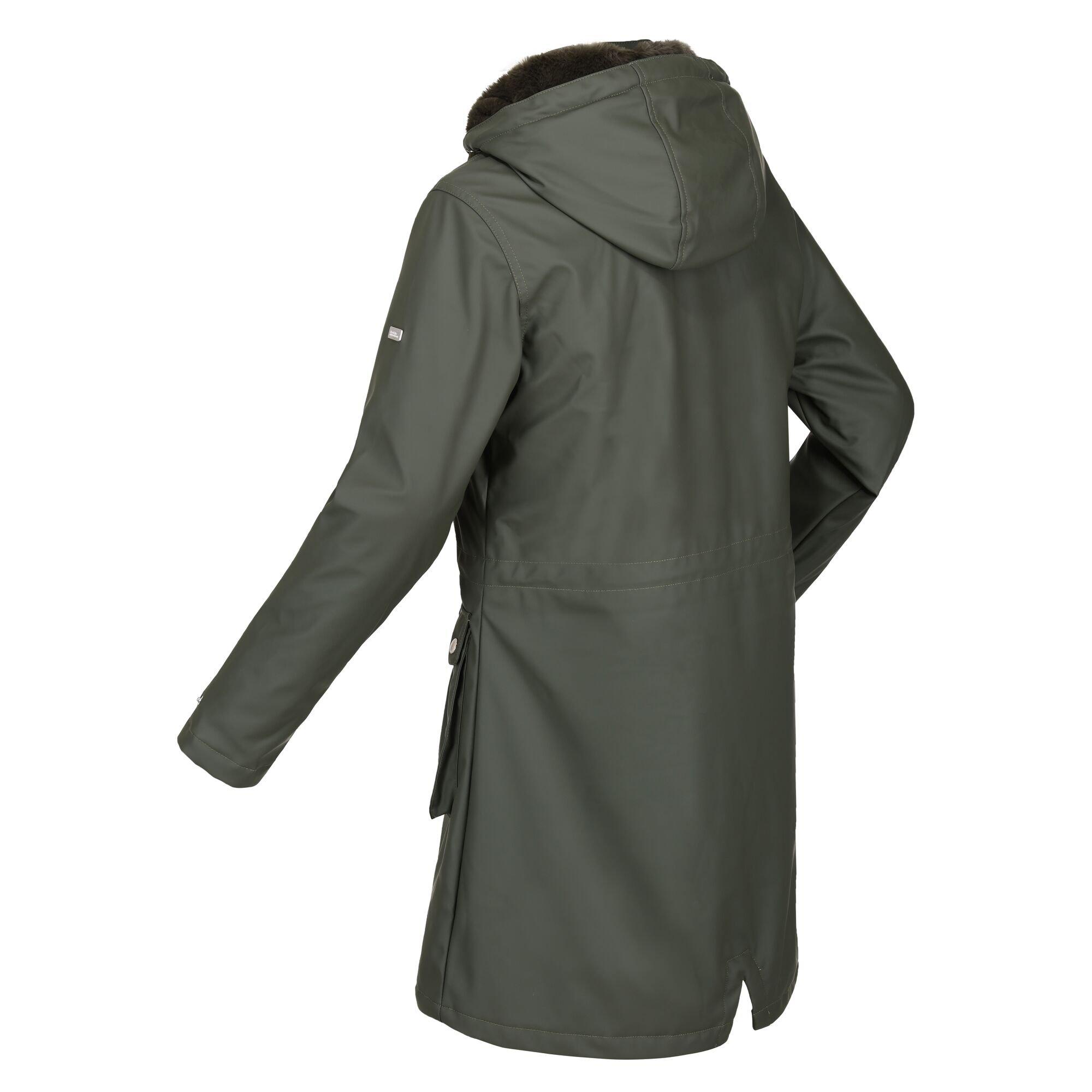 Dark Khaki - Regatta - Women's Fabrienne Water-Repellent Quilted Jacket - 4