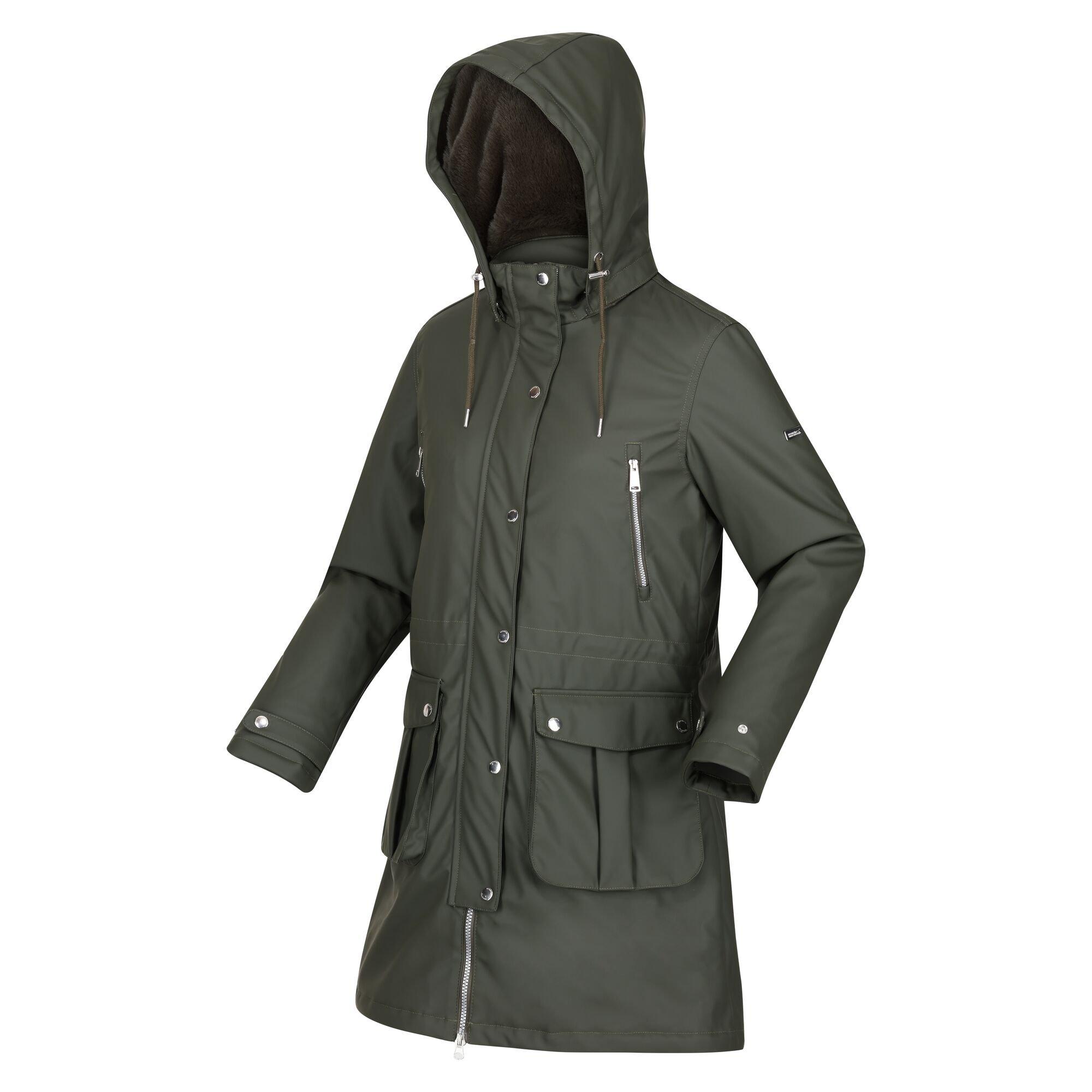 Dark Khaki - Regatta - Women's Fabrienne Water-Repellent Quilted Jacket - 5
