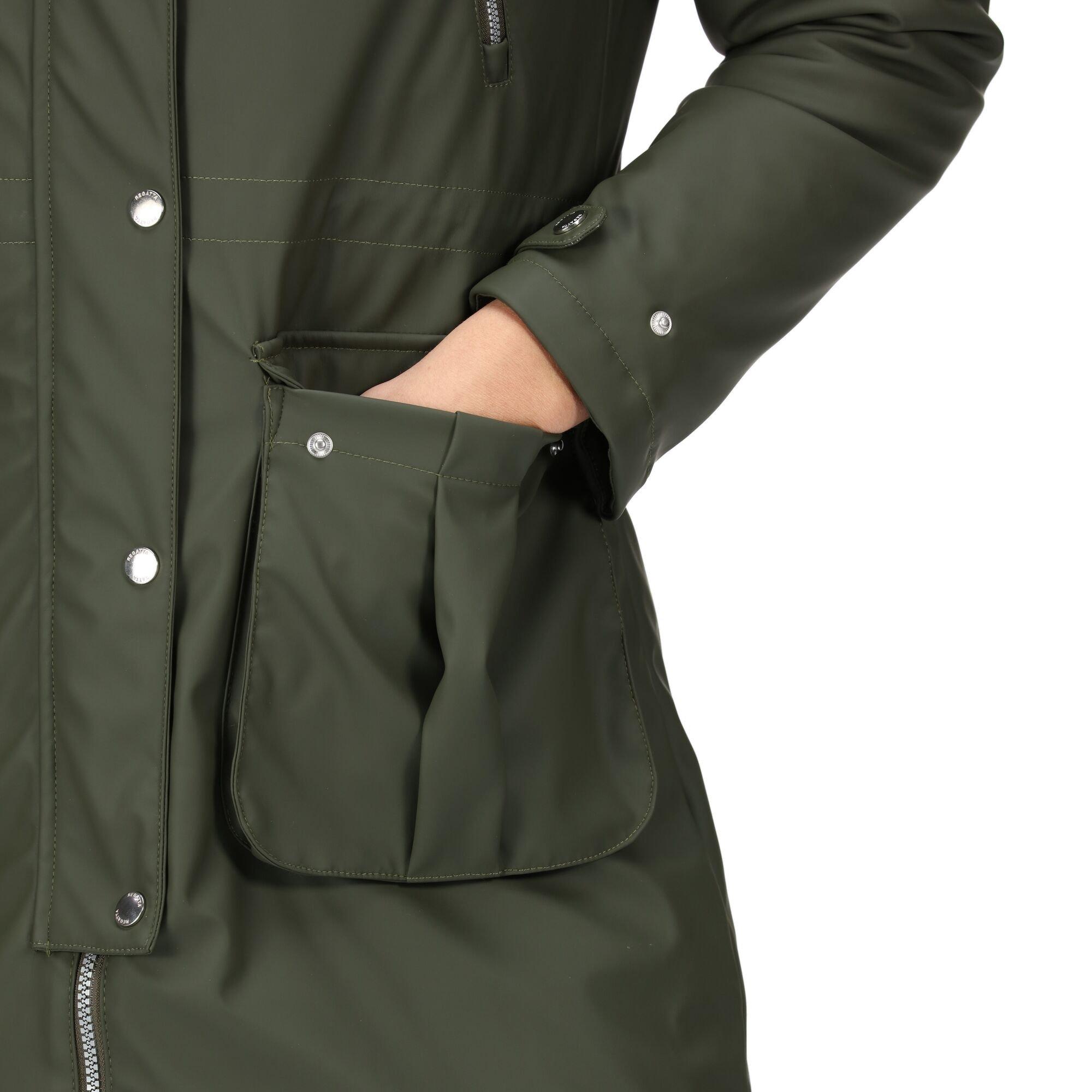 Dark Khaki - Regatta - Women's Fabrienne Water-Repellent Quilted Jacket - 9