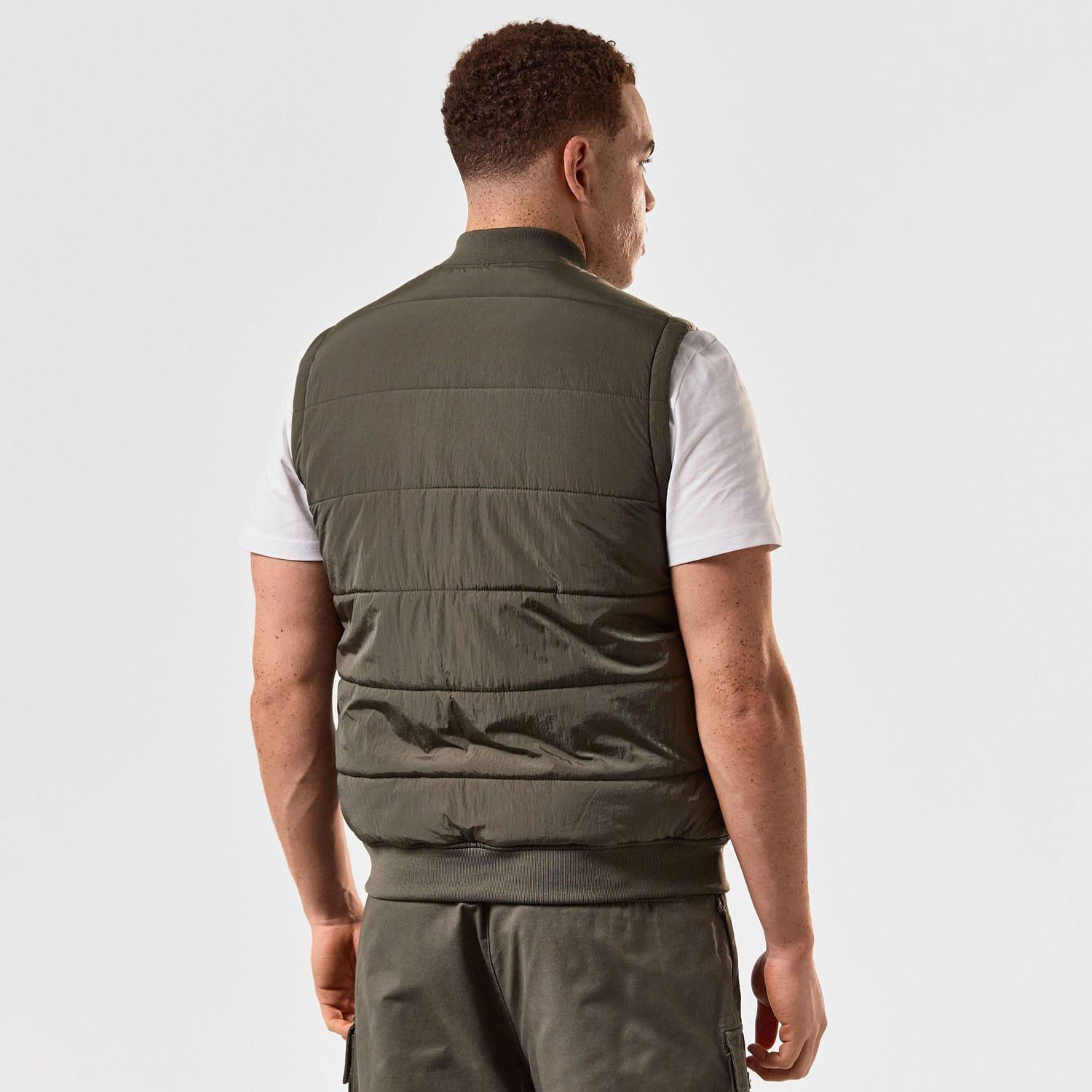 Green - Weekend Offender - Saharun Lightweight Quilted Gilet - 2