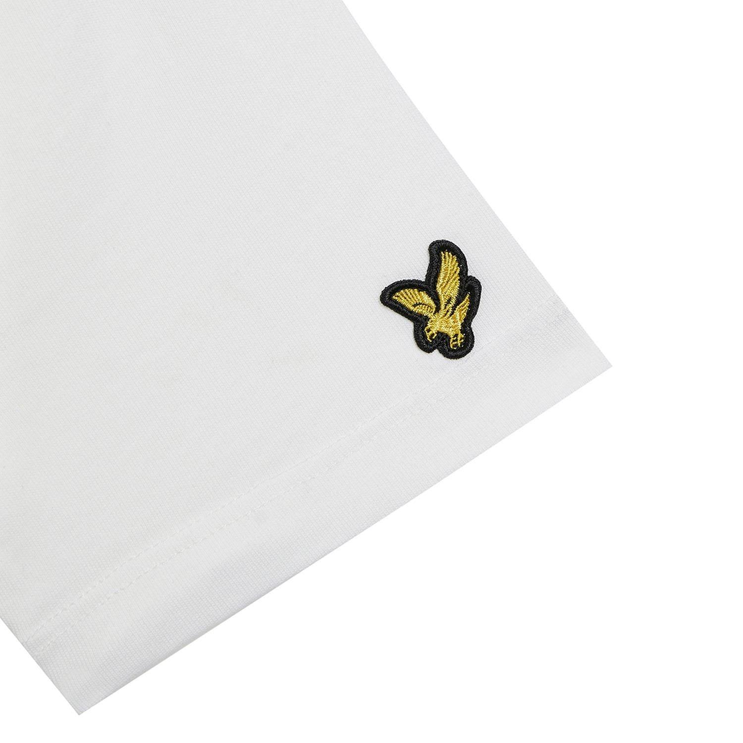 White - Lyle and Scott - Multi Colour Embroidery  T-shirt - 3