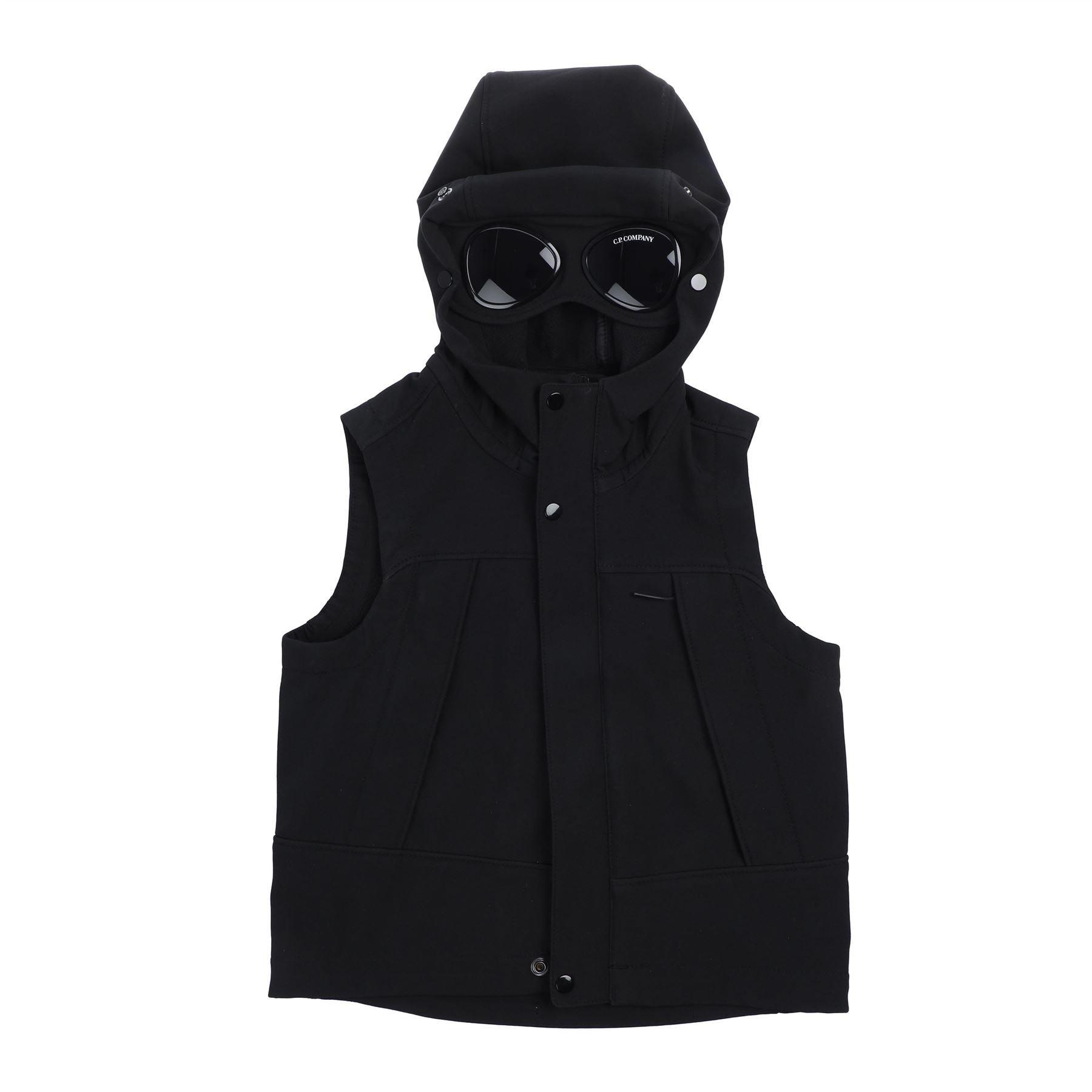 Black - CP Company - Shell-R Goggle Gilet - 3
