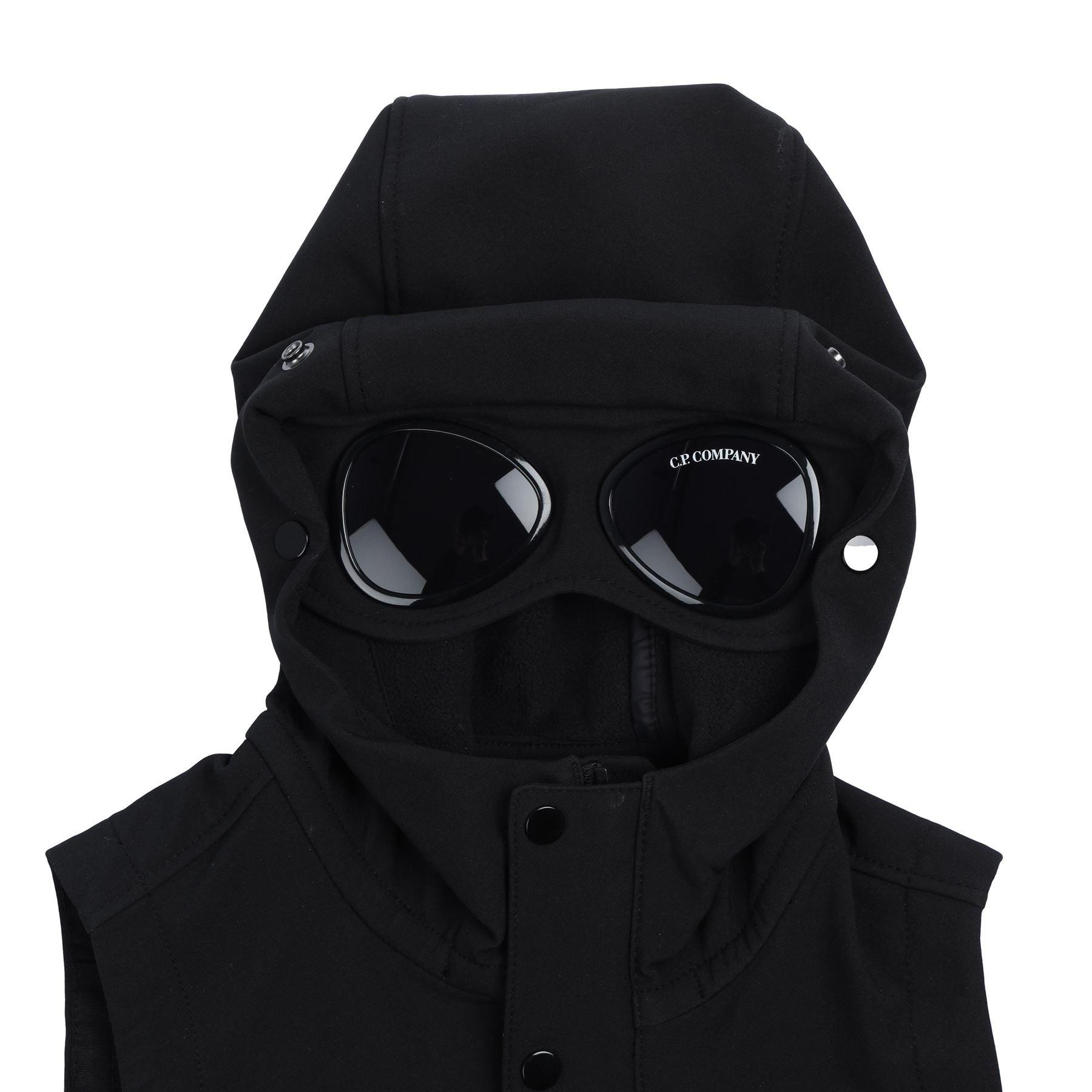 Black - CP Company - Shell-R Goggle Gilet - 4