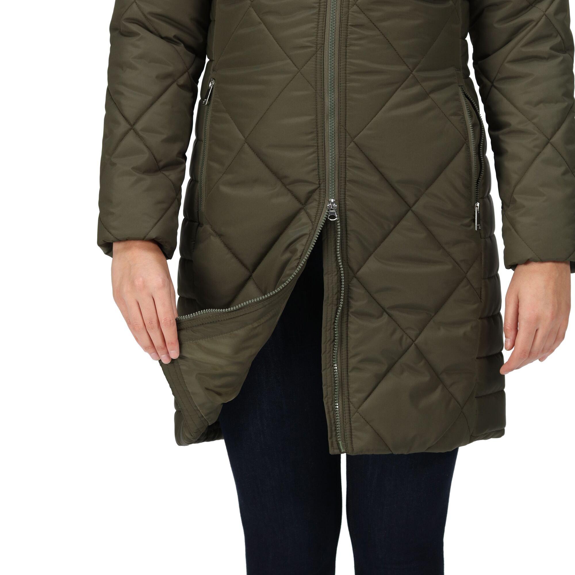 Dark Khaki - Regatta - Fritha II Insulated Jacket - 10