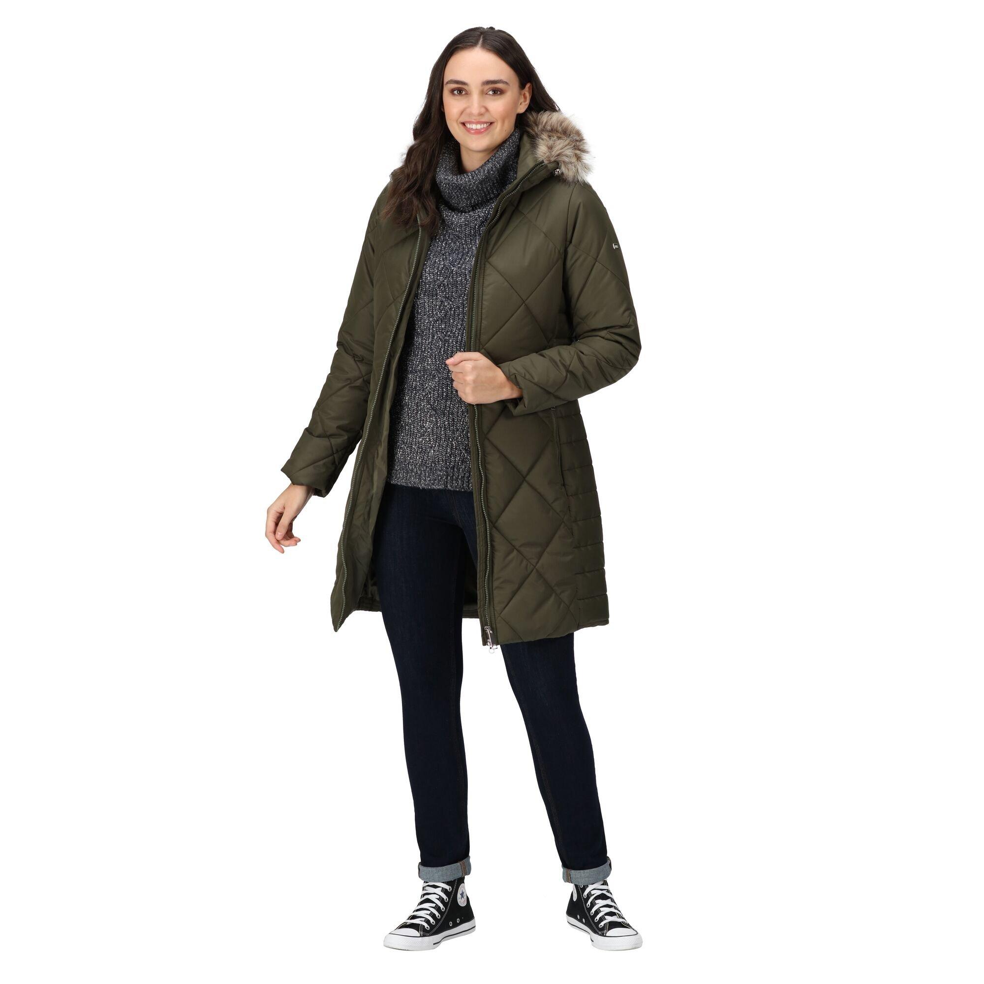 Dark Khaki - Regatta - Fritha II Insulated Jacket - 5