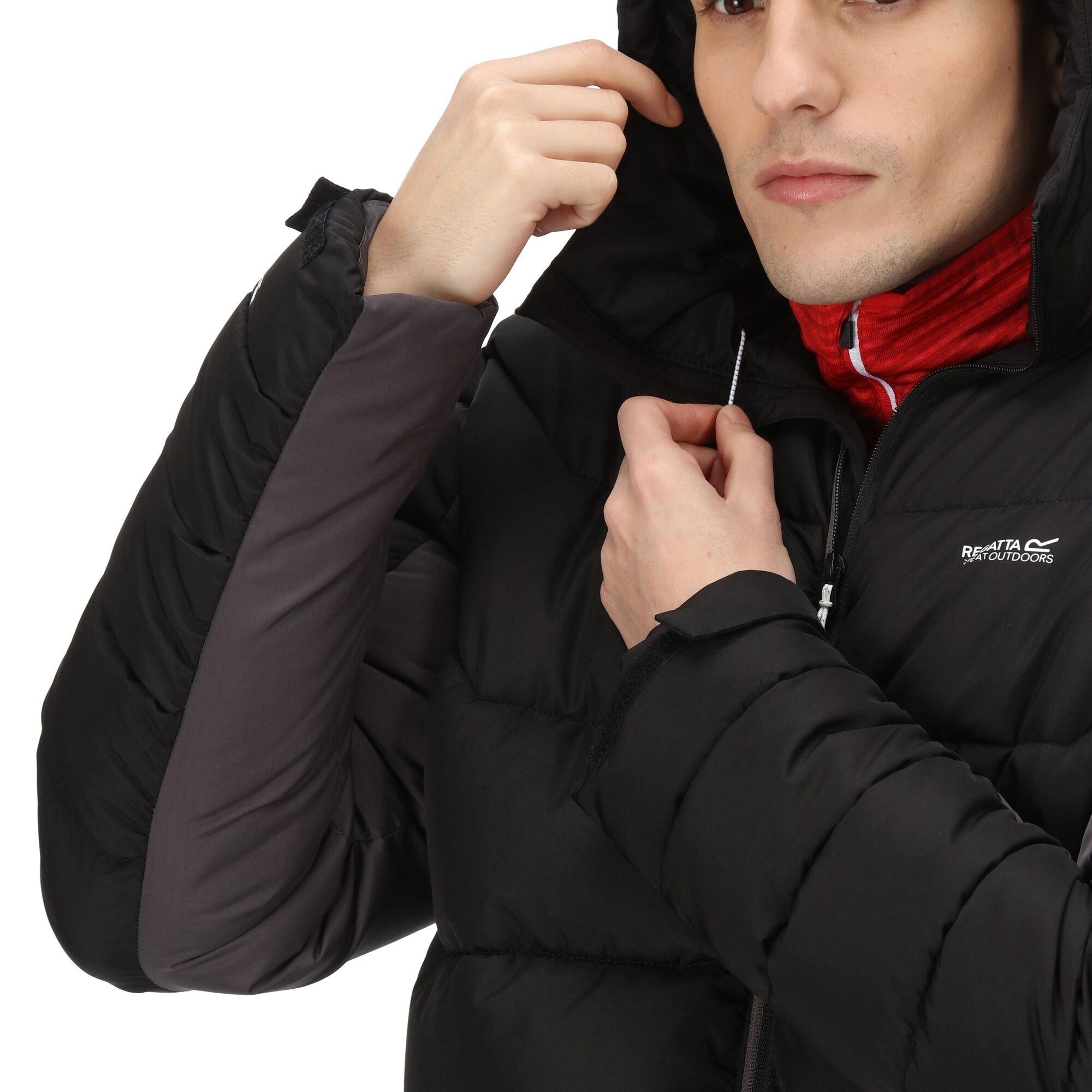 Black/Dkgrey - Regatta - Men's Nevado VI Water-Repellent Feather-Free Quilted Jacket - 11