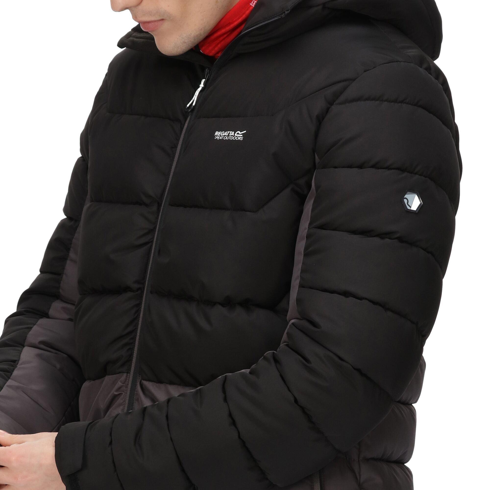 Black/Dkgrey - Regatta - Men's Nevado VI Water-Repellent Feather-Free Quilted Jacket - 13