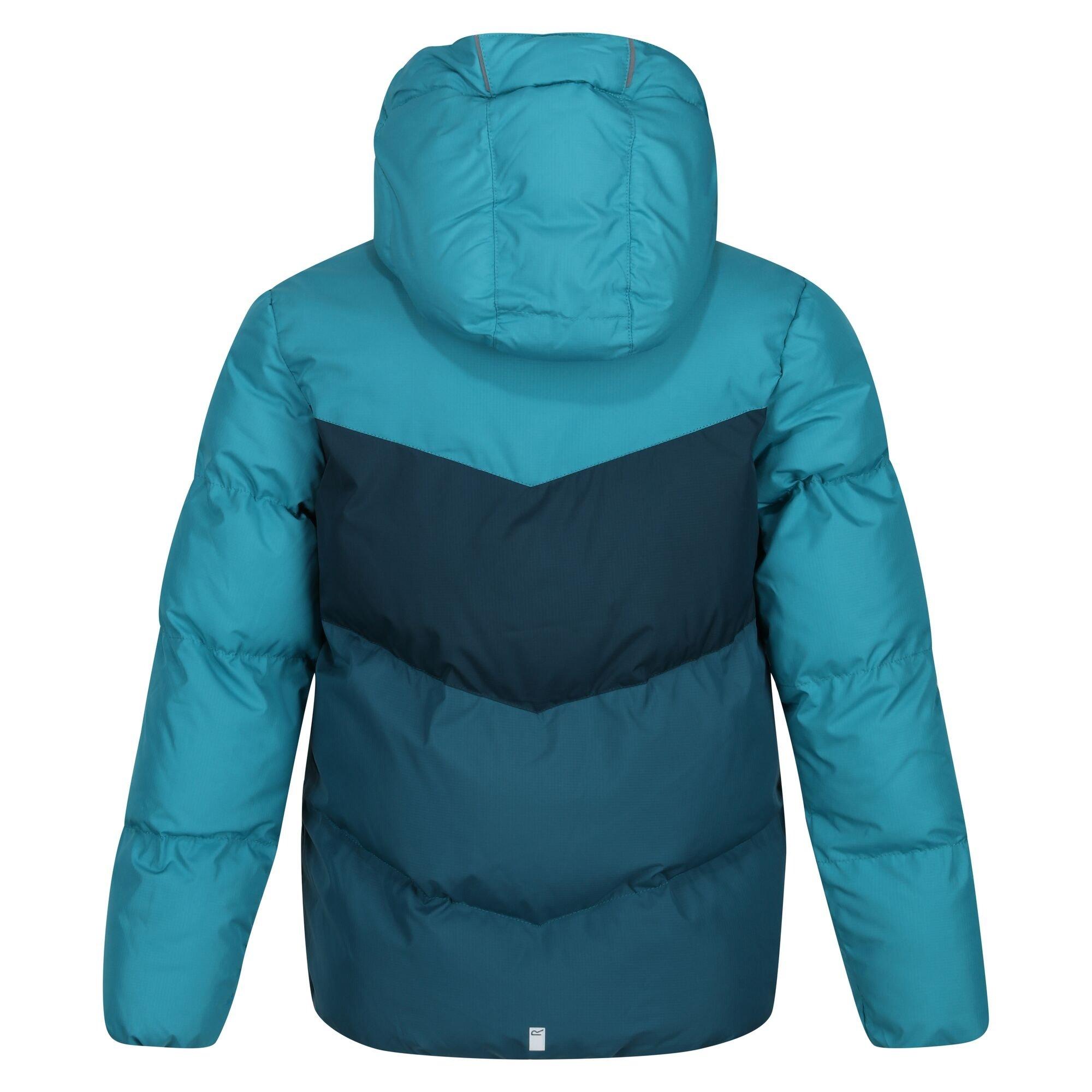 Pagoda/Reflc - Regatta - Unisex Kids' Lofthouse VI Water-Repellent Reflective Quilted Jacket - 14