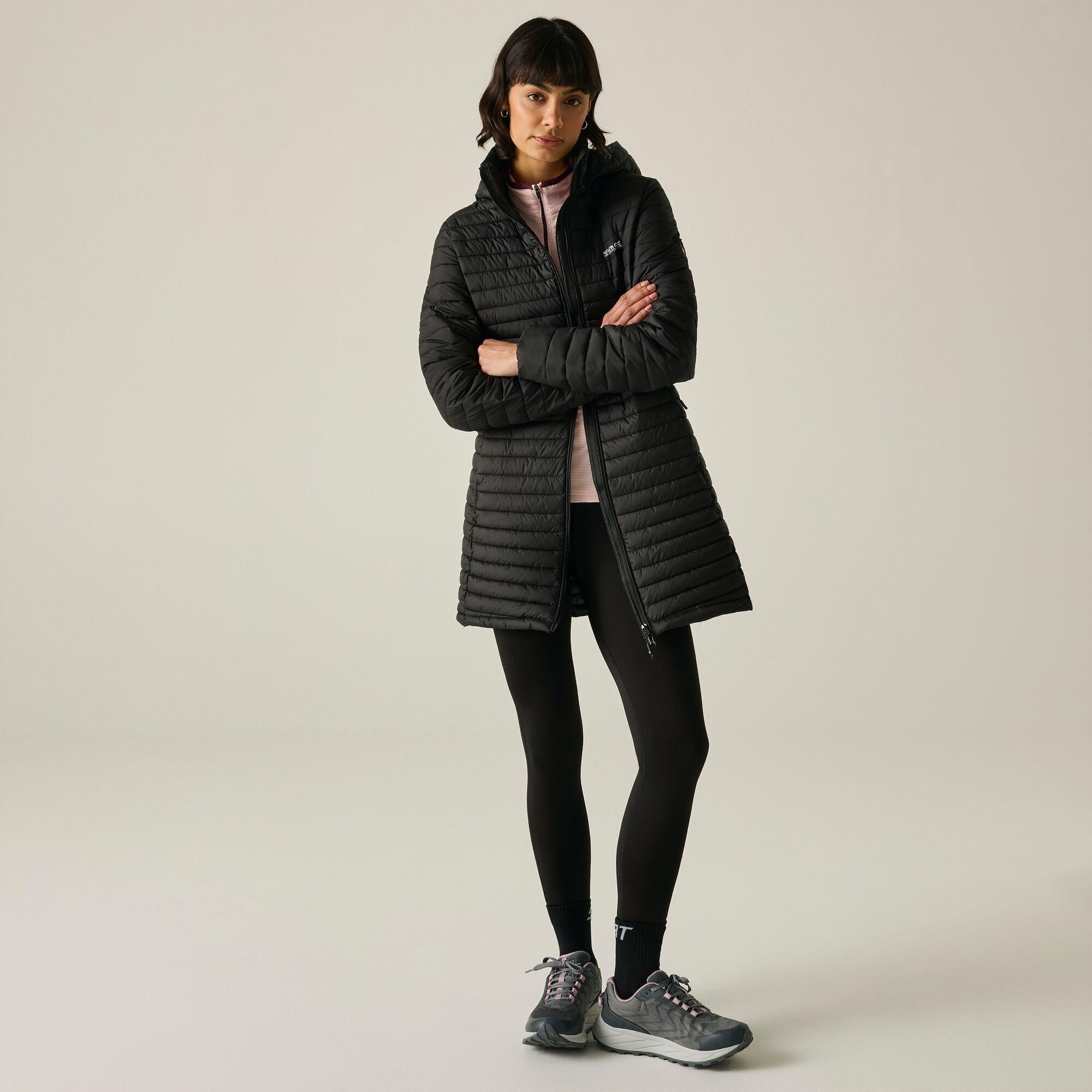 Black - Regatta - Womens Selenar Longline Insulated Jacket - 2