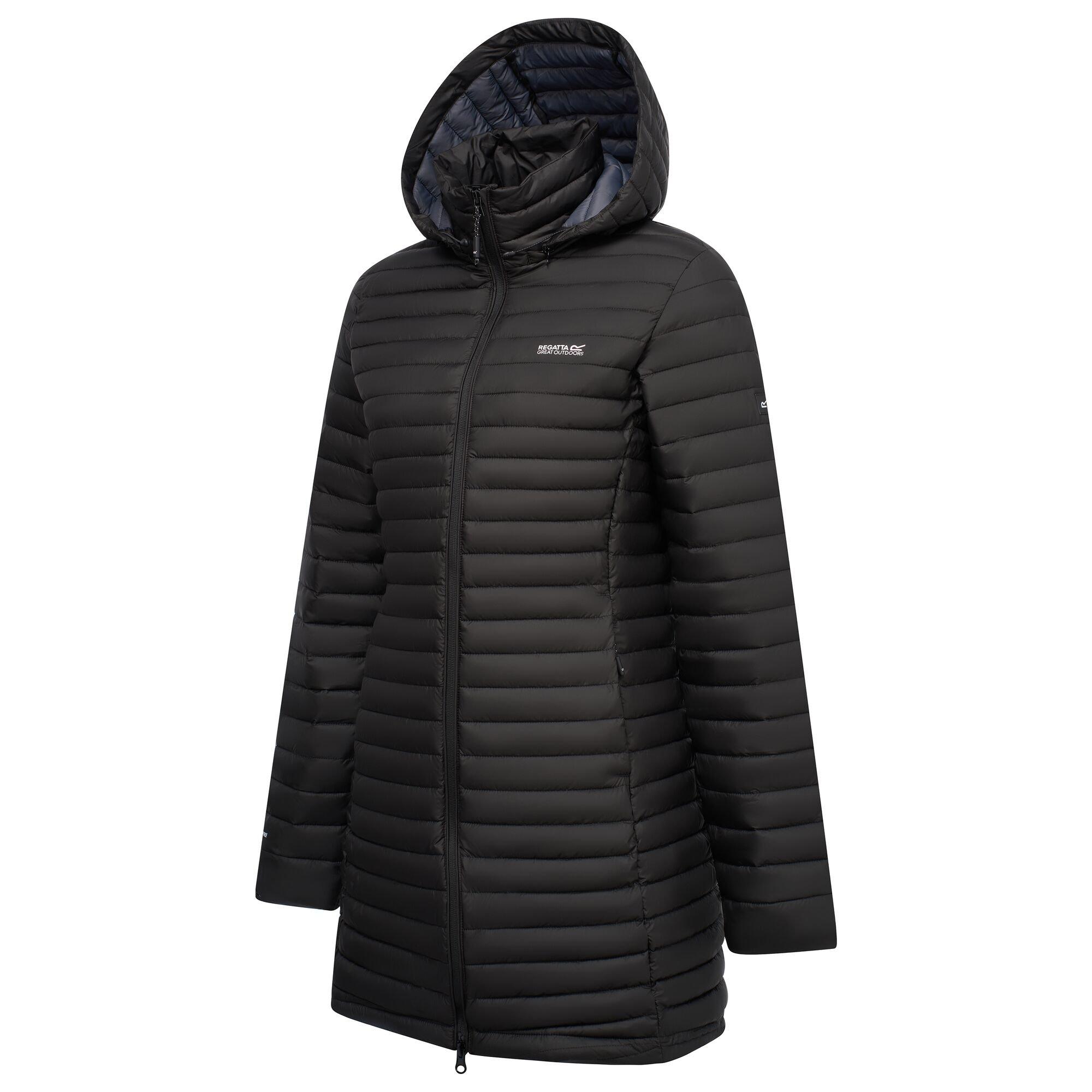 Black - Regatta - Womens Selenar Longline Insulated Jacket - 11