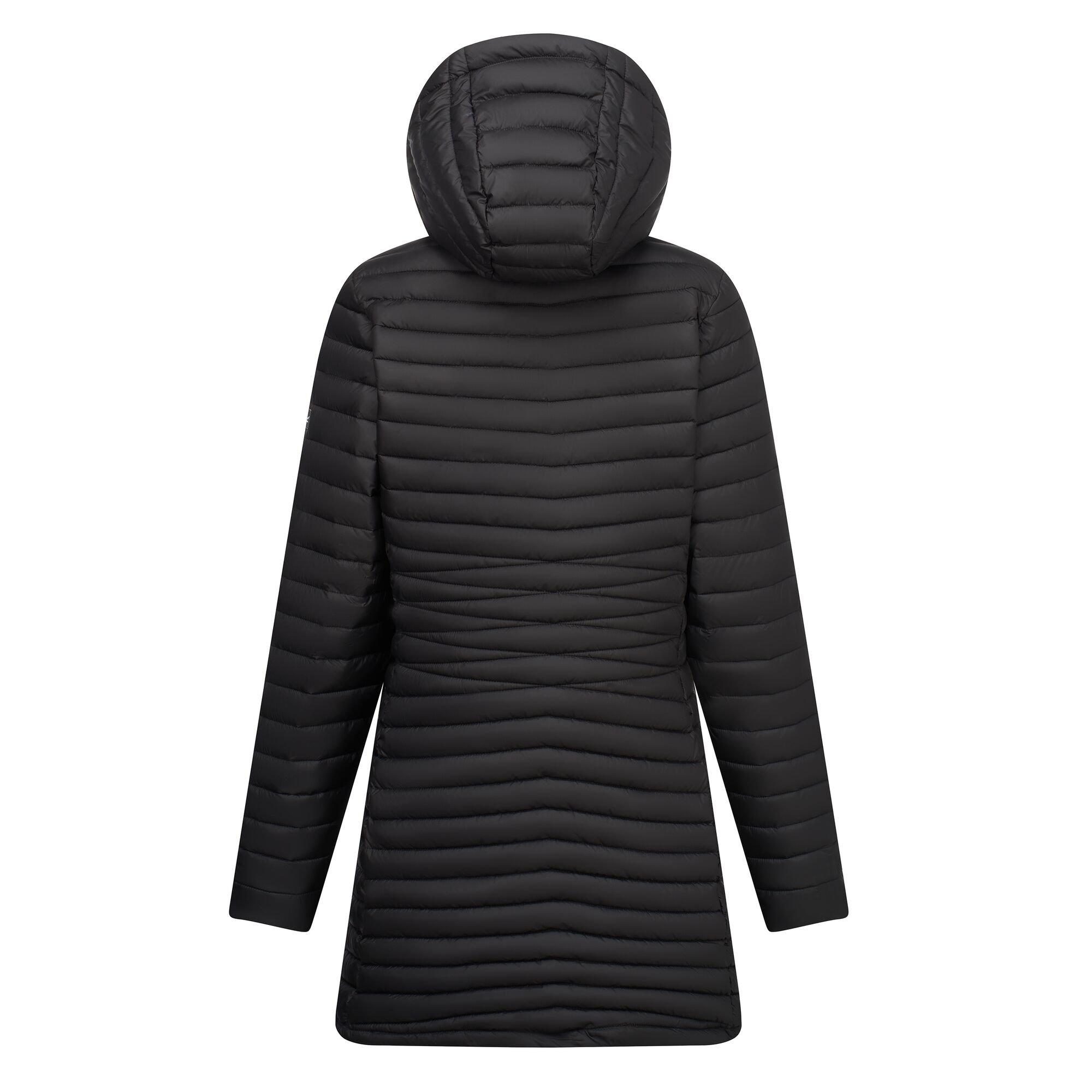 Black - Regatta - Womens Selenar Longline Insulated Jacket - 12