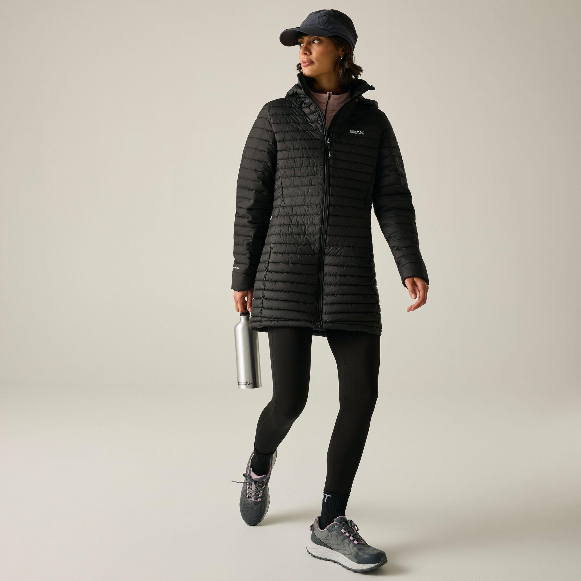 Black - Regatta - Womens Selenar Longline Insulated Jacket - 7