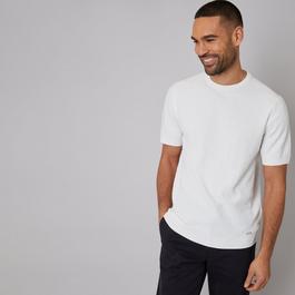 Threadbare Textured Front Knitted T-Shirt