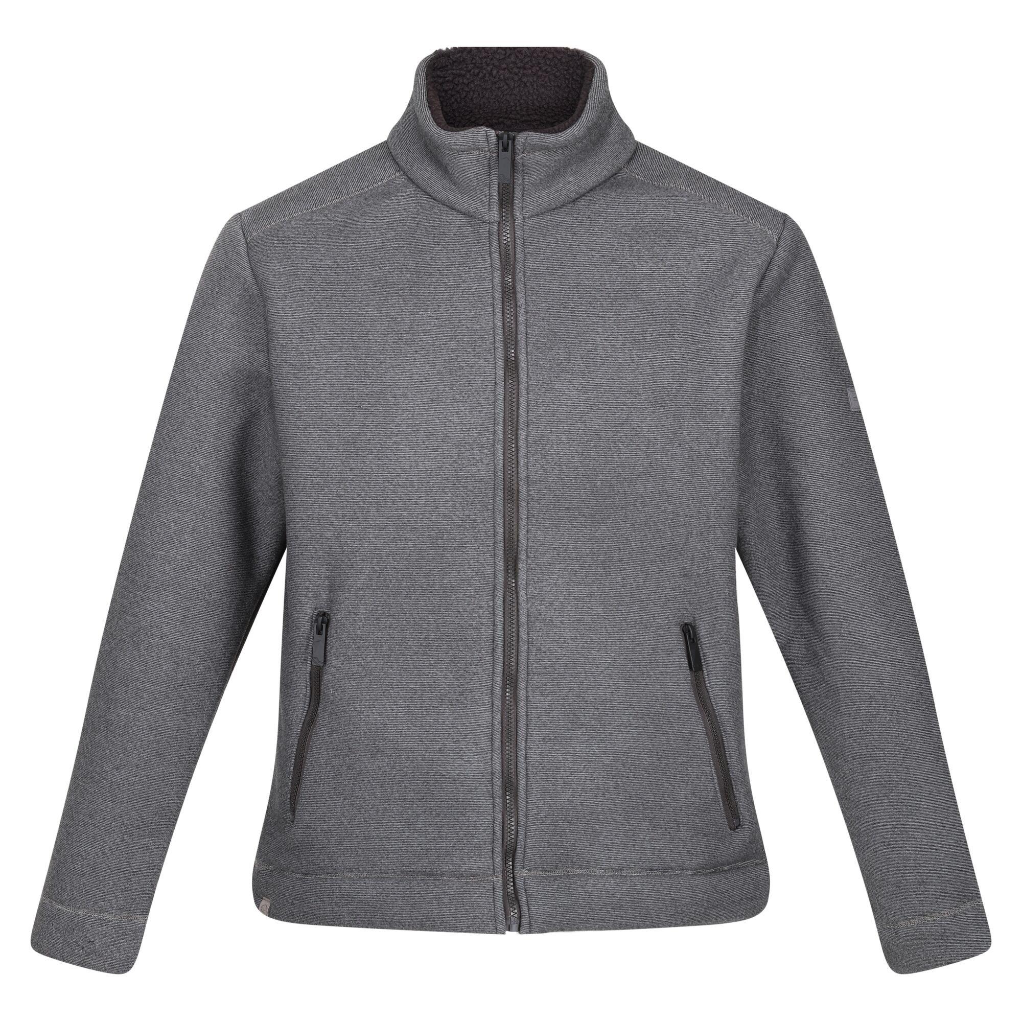 Ash(Black) - Regatta - Mens Garrian II Full Zip Fleece - 9