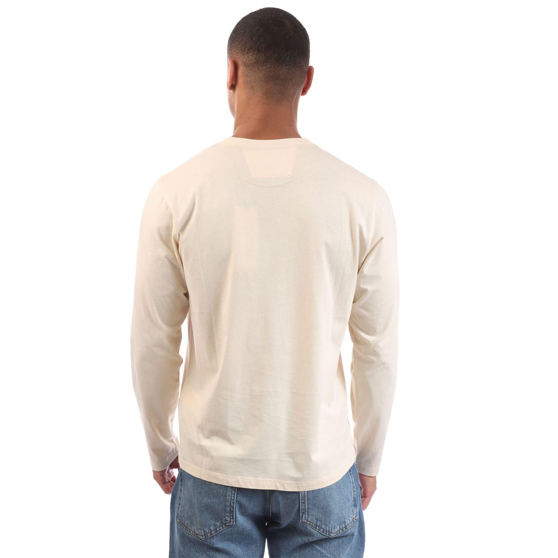 Cream - CP Company - 30/1 Jersey Logo T-Shirt - 3