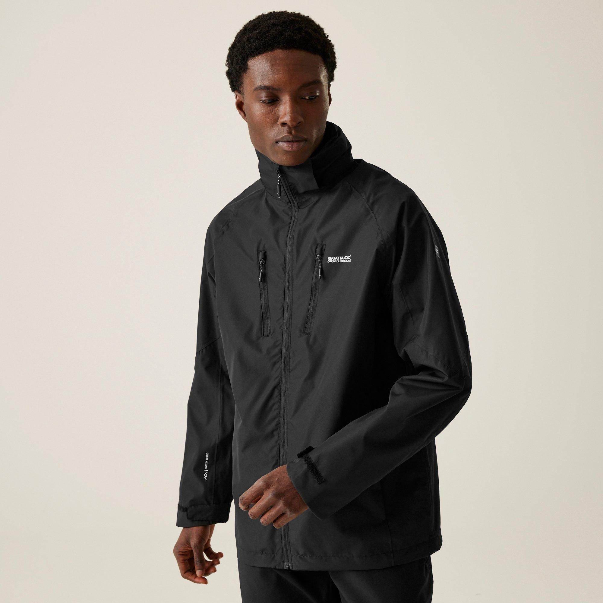 Black - Regatta - Calderdale V  Waterproof Shell - 1