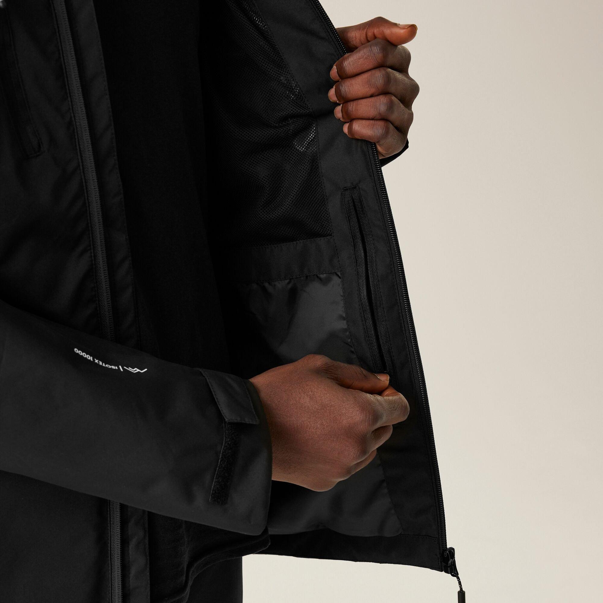 Black - Regatta - Calderdale V  Waterproof Shell - 5