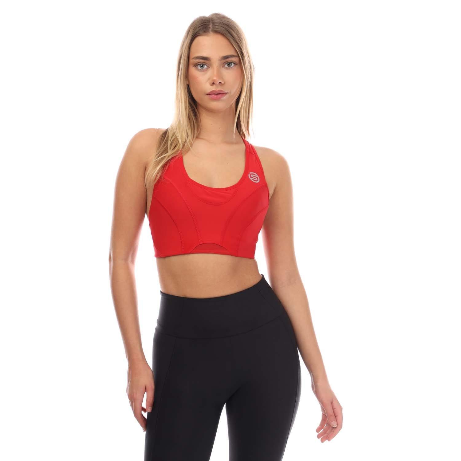 Red - Skins - Series-3 Hi-Impact Bra - 1