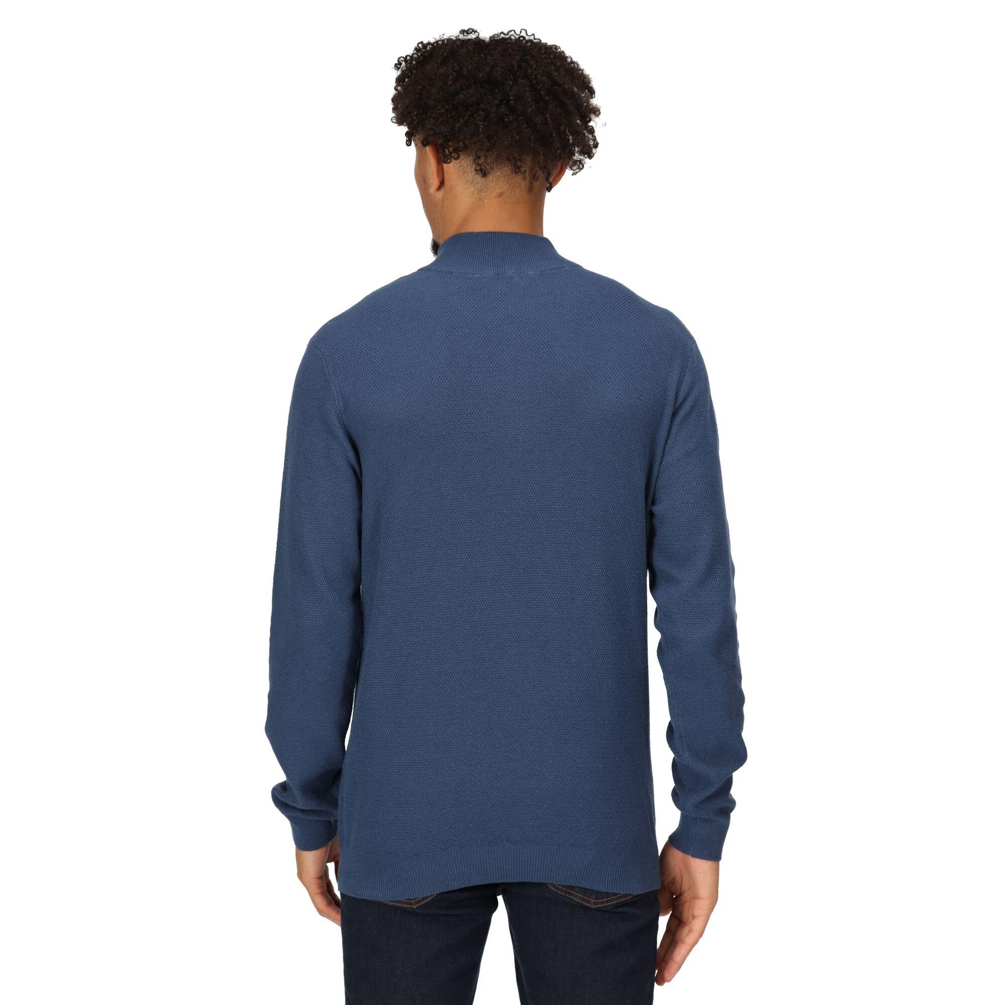 Dark Denim - Regatta - Men's Keaton Zipped Fleece Hoodie - 4