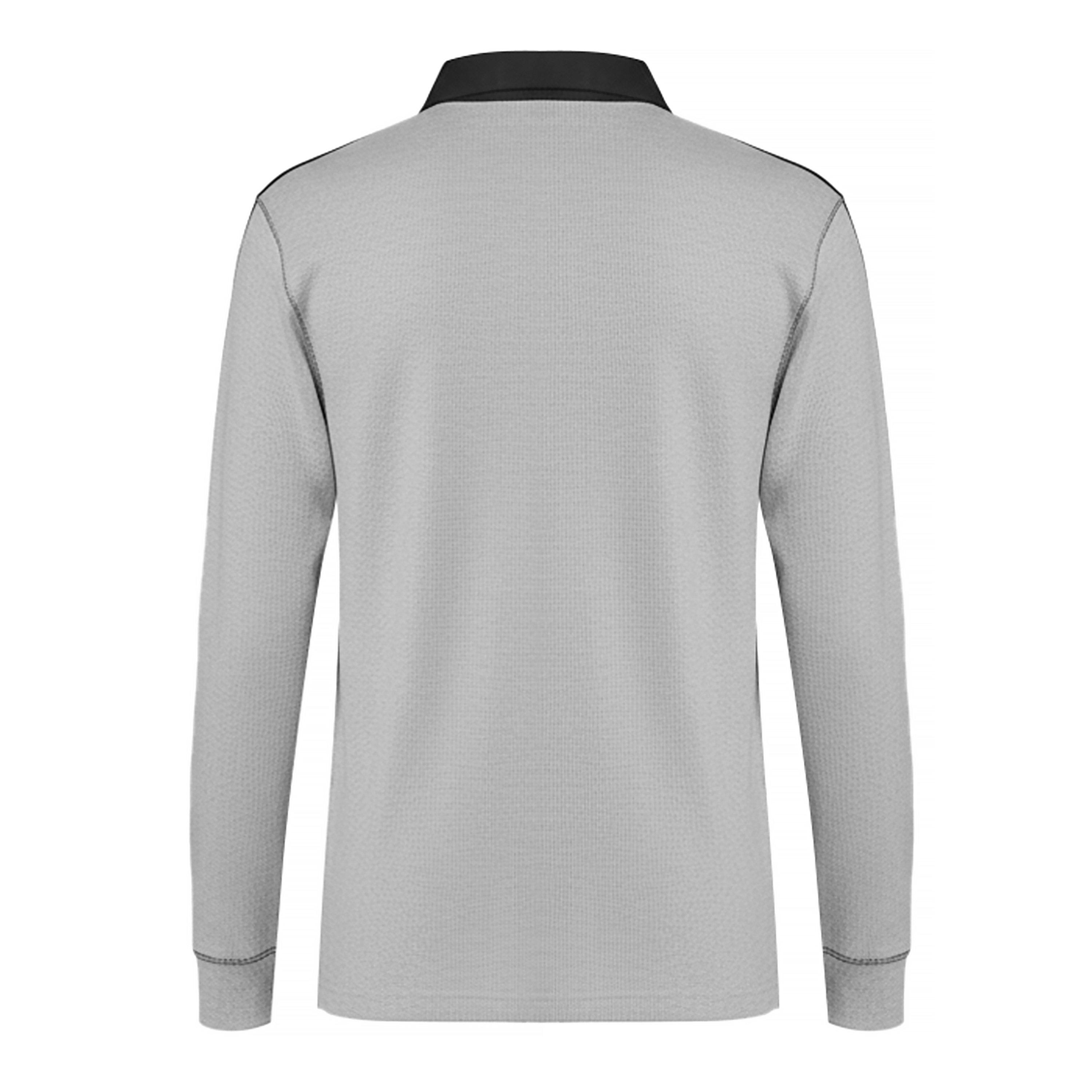 Grey - adidas Originals - Adicolor Rugby Polo Shirt - 2